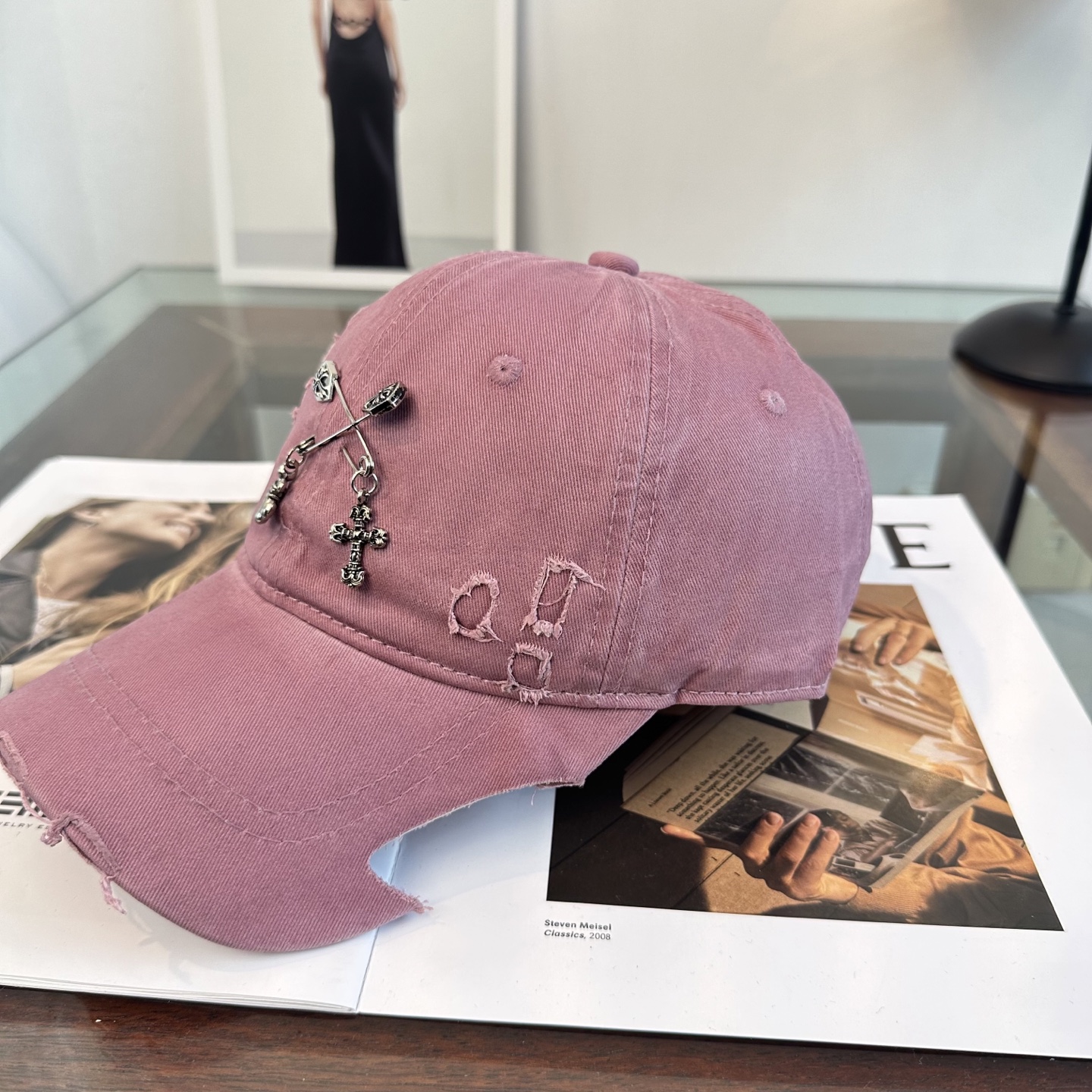 Chrome hearts 克罗心 新款十字架 高品质棒球帽，高端定制版！网红时尚博主同款！墙裂推荐！质