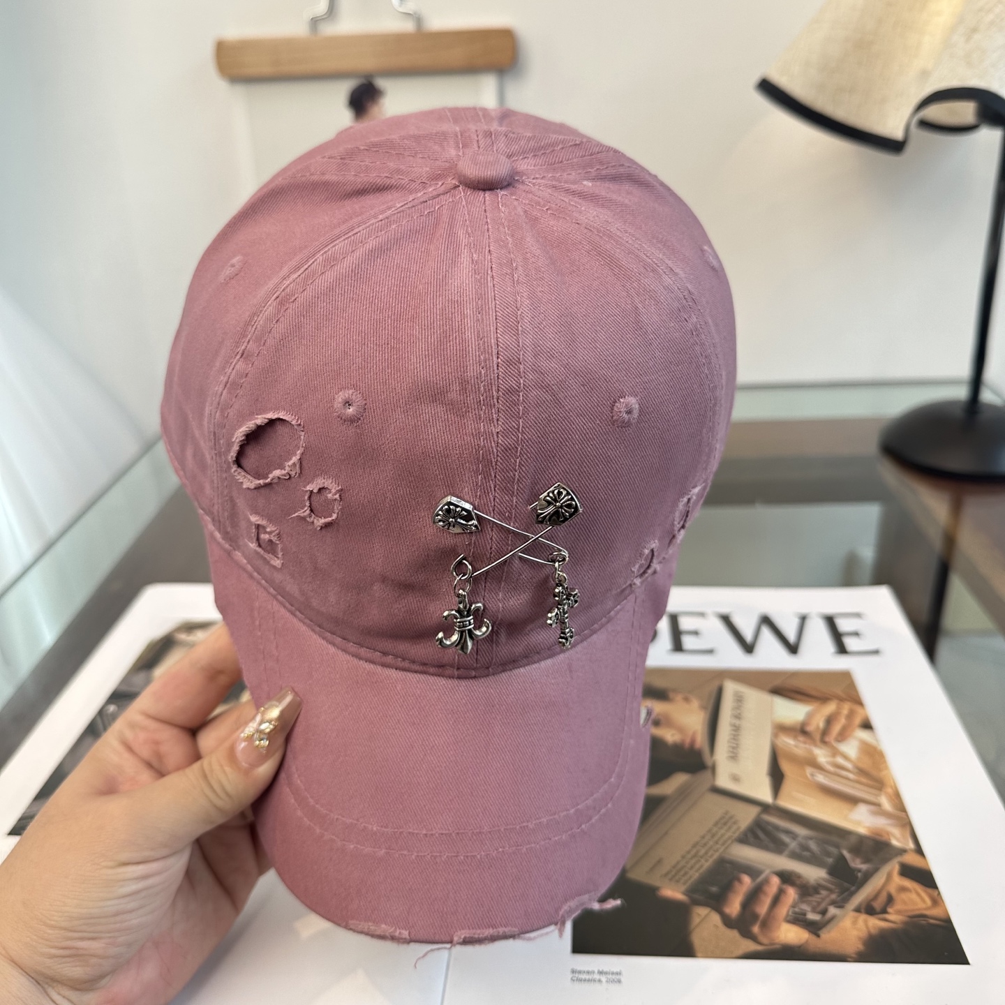 Chrome hearts 克罗心 新款十字架 高品质棒球帽，高端定制版！网红时尚博主同款！墙裂推荐！质