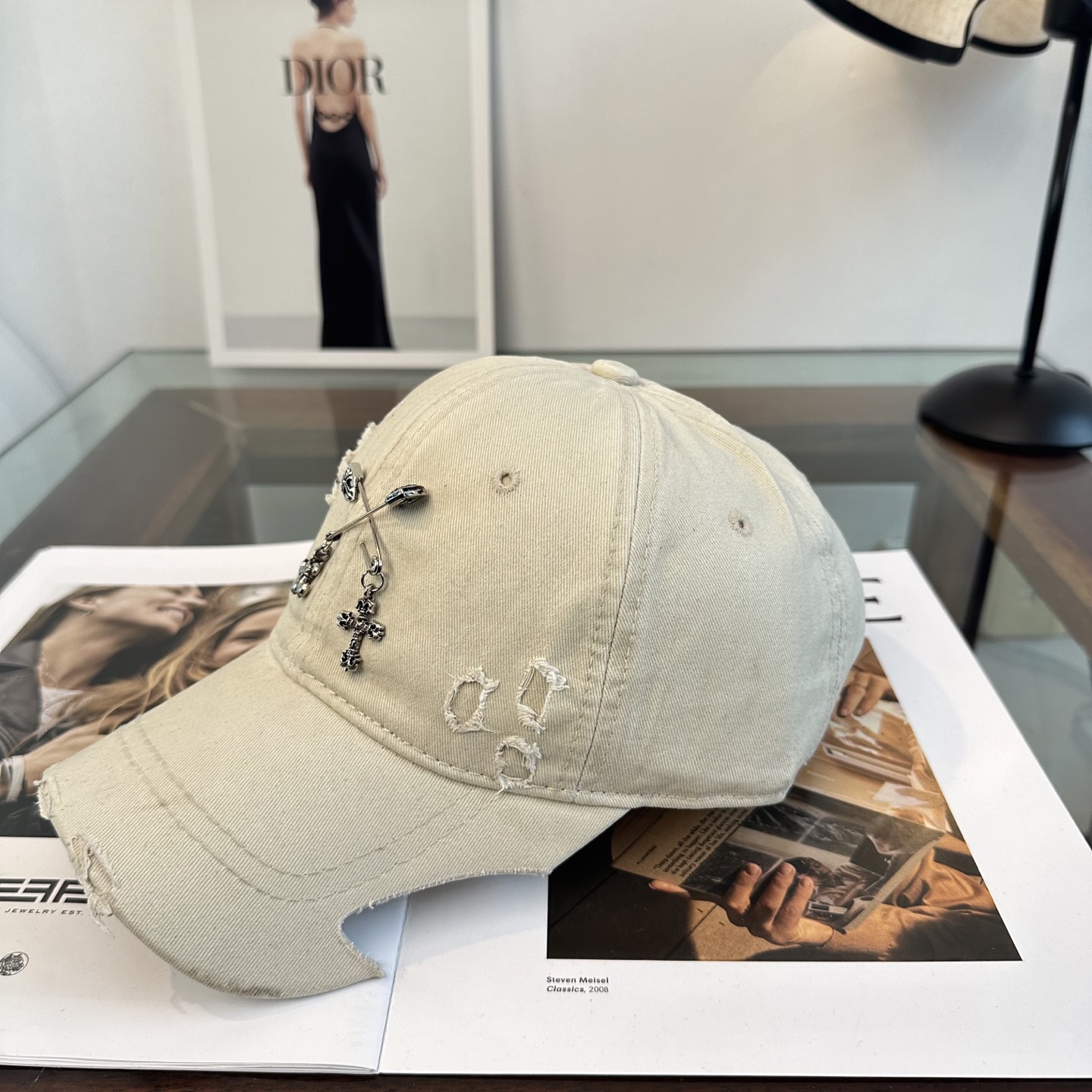 Chrome hearts 克罗心 新款十字架 高品质棒球帽，高端定制版！网红时尚博主同款！墙裂推荐！质