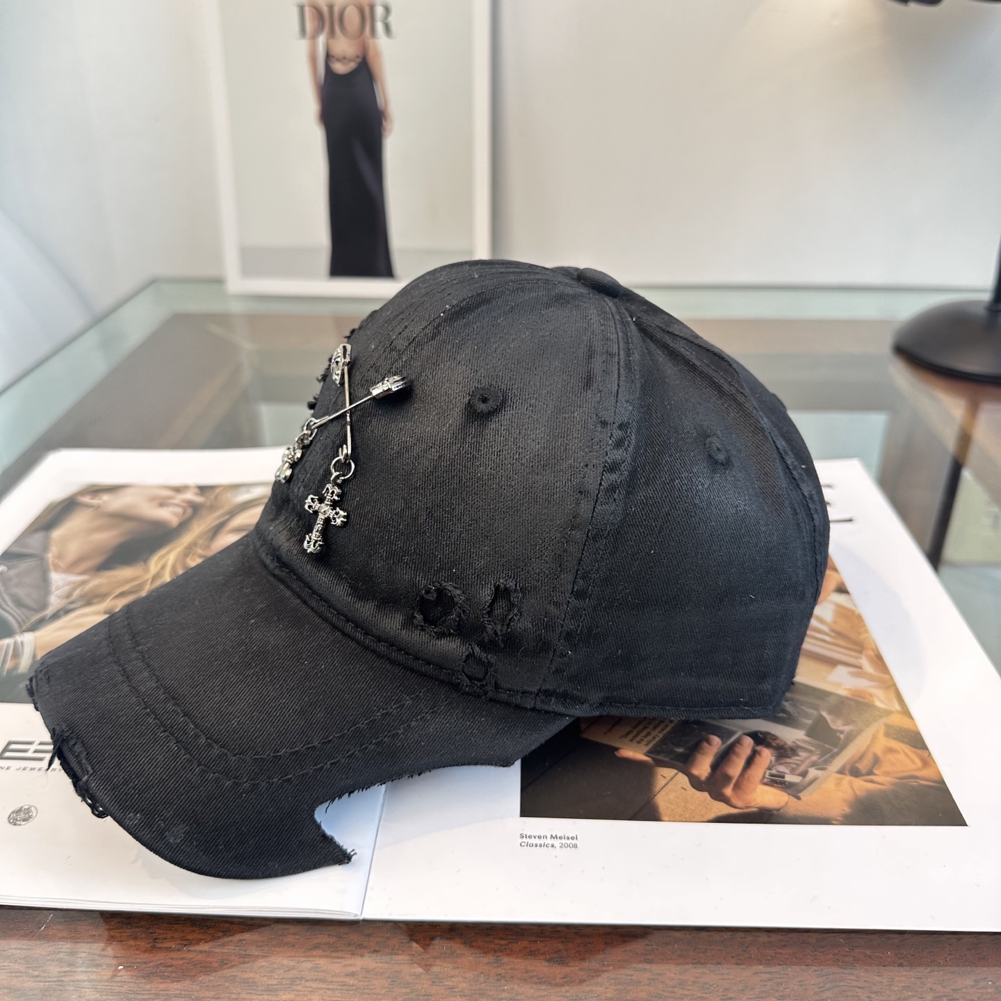 Chrome hearts 克罗心 新款十字架 高品质棒球帽，高端定制版！网红时尚博主同款！墙裂推荐！质