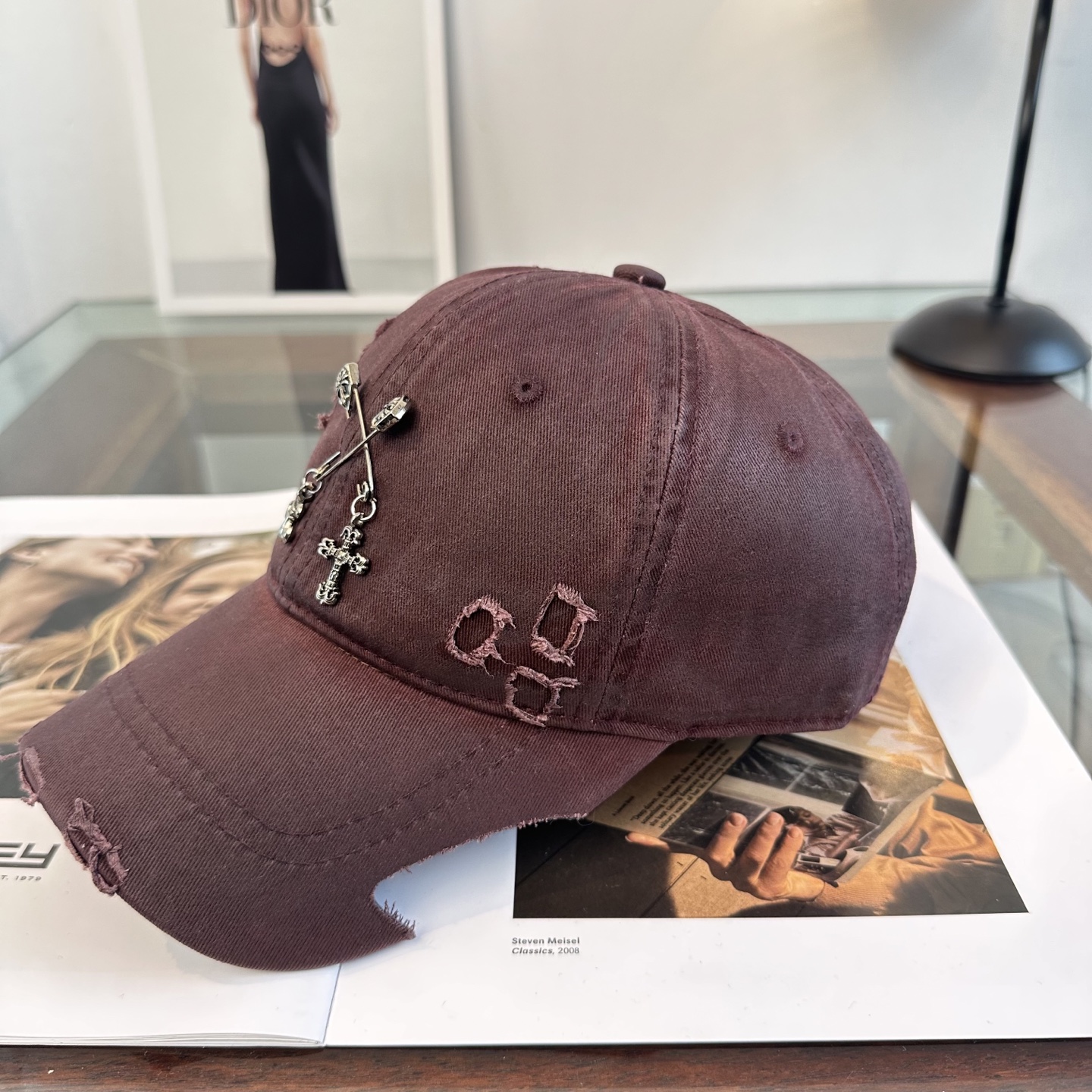 Chrome hearts 克罗心 新款十字架 高品质棒球帽，高端定制版！网红时尚博主同款！墙裂推荐！质