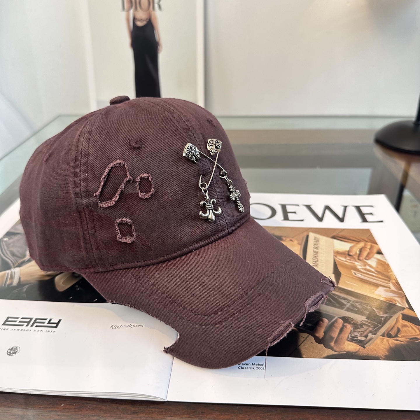 Chrome hearts 克罗心 新款十字架 高品质棒球帽，高端定制版！网红时尚博主同款！墙裂推荐！质