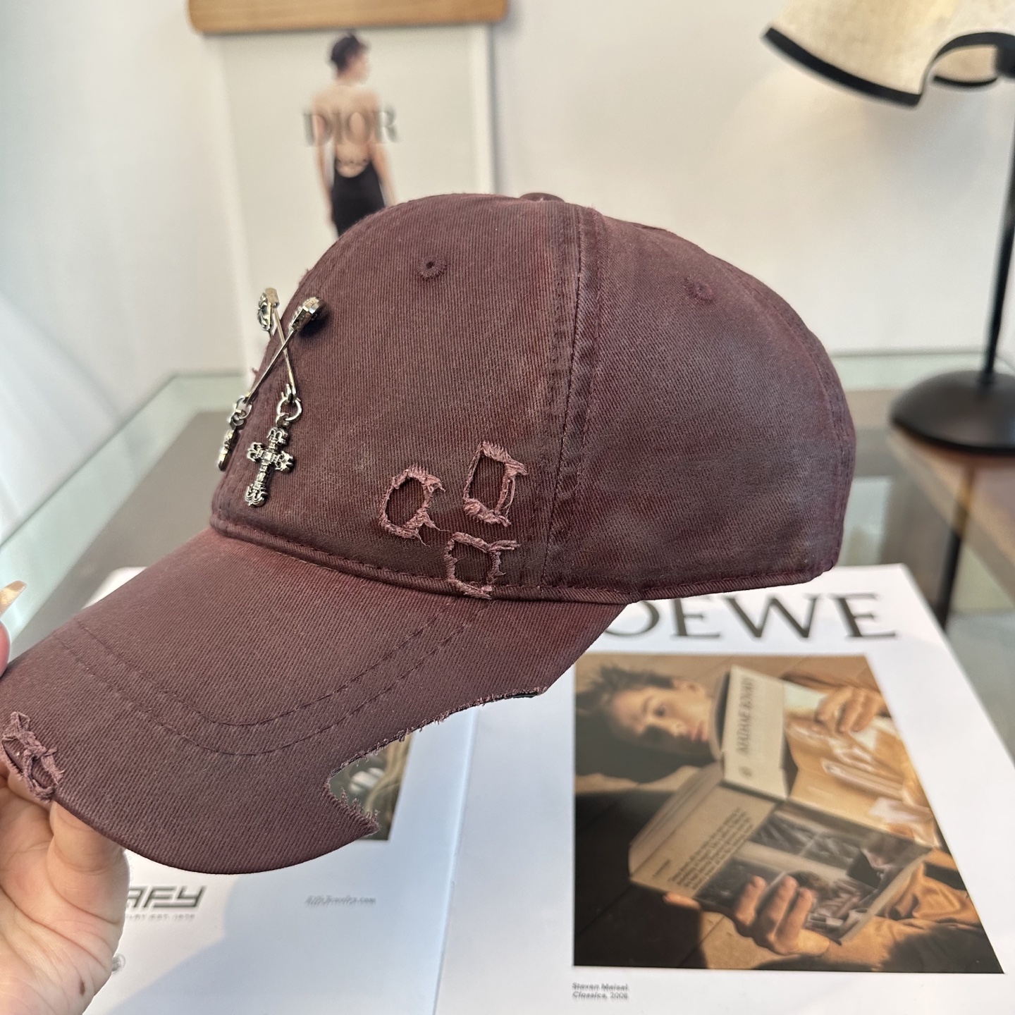 Chrome hearts 克罗心 新款十字架 高品质棒球帽，高端定制版！网红时尚博主同款！墙裂推荐！质