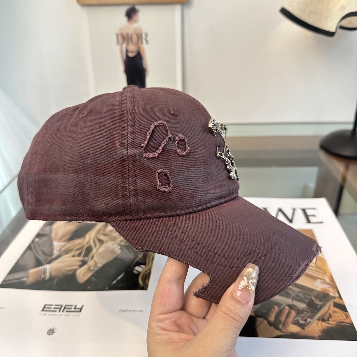 Chrome hearts 克罗心 新款十字架 高品质棒球帽，高端定制版！网红时尚博主同款！墙裂推荐！质