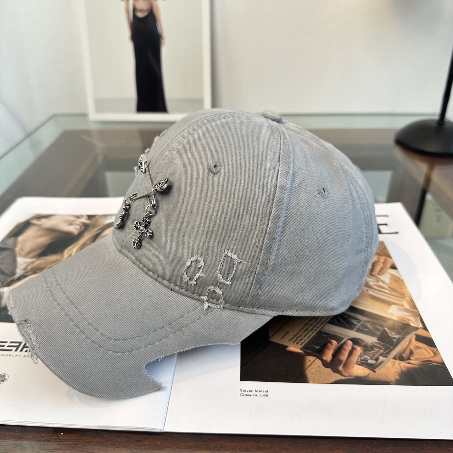Chrome hearts 克罗心 新款十字架 高品质棒球帽，高端定制版！网红时尚博主同款！墙裂推荐！质