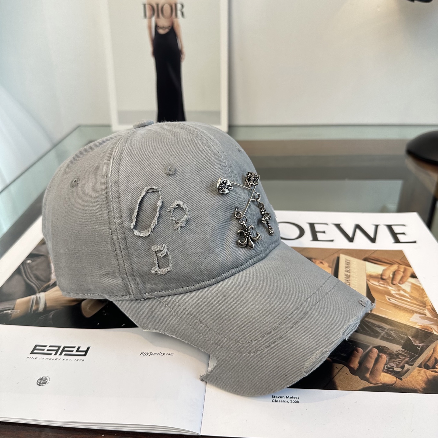 Chrome hearts 克罗心 新款十字架 高品质棒球帽，高端定制版！网红时尚博主同款！墙裂推荐！质