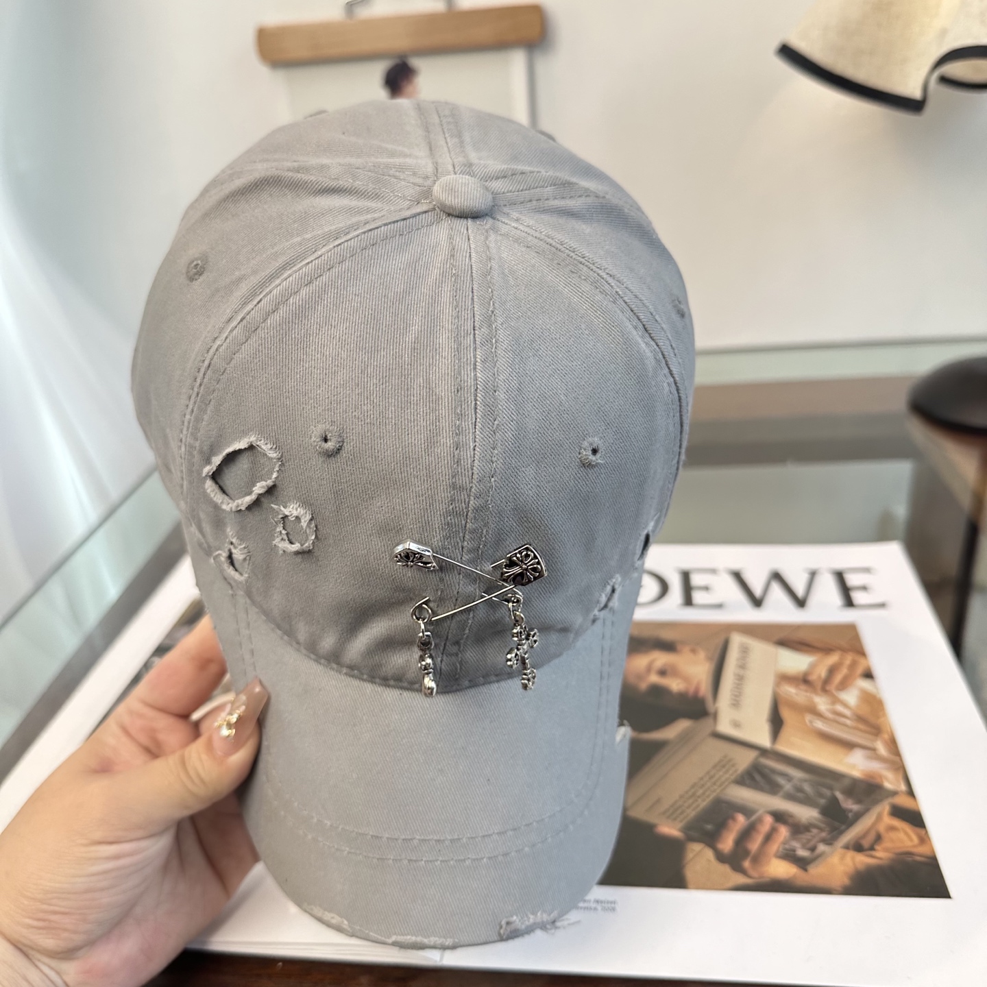 Chrome hearts 克罗心 新款十字架 高品质棒球帽，高端定制版！网红时尚博主同款！墙裂推荐！质