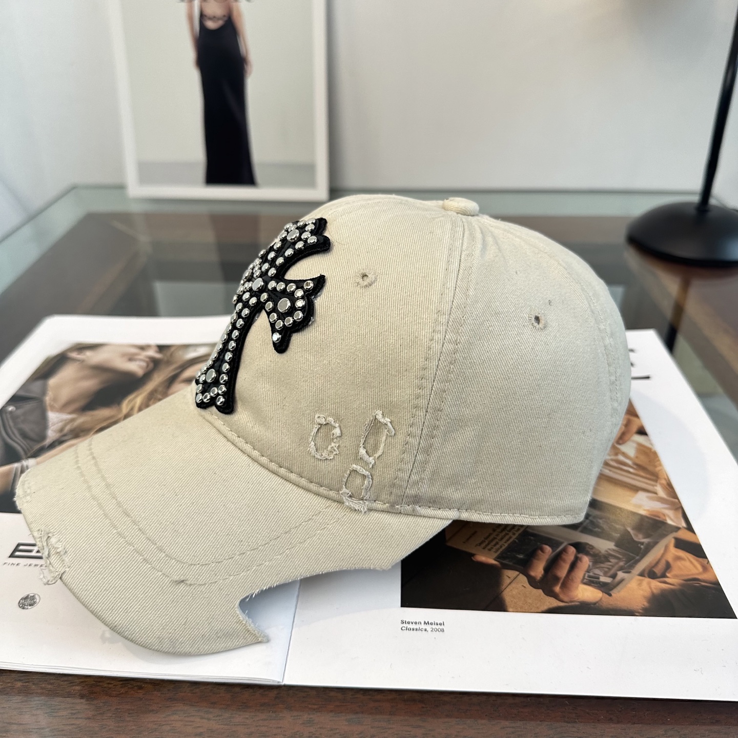 Chrome hearts 克罗心 新款十字架 高品质棒球帽，高端定制版！网红时尚博主同款！墙裂推荐！质