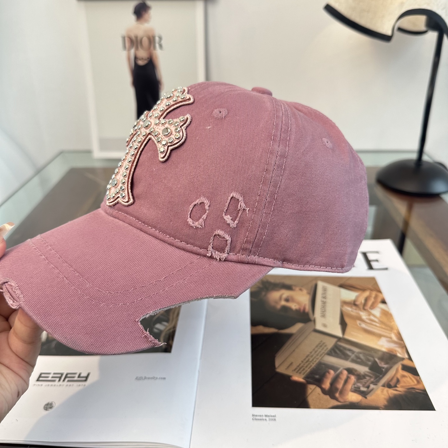 Chrome hearts 克罗心 新款十字架 高品质棒球帽，高端定制版！网红时尚博主同款！墙裂推荐！质