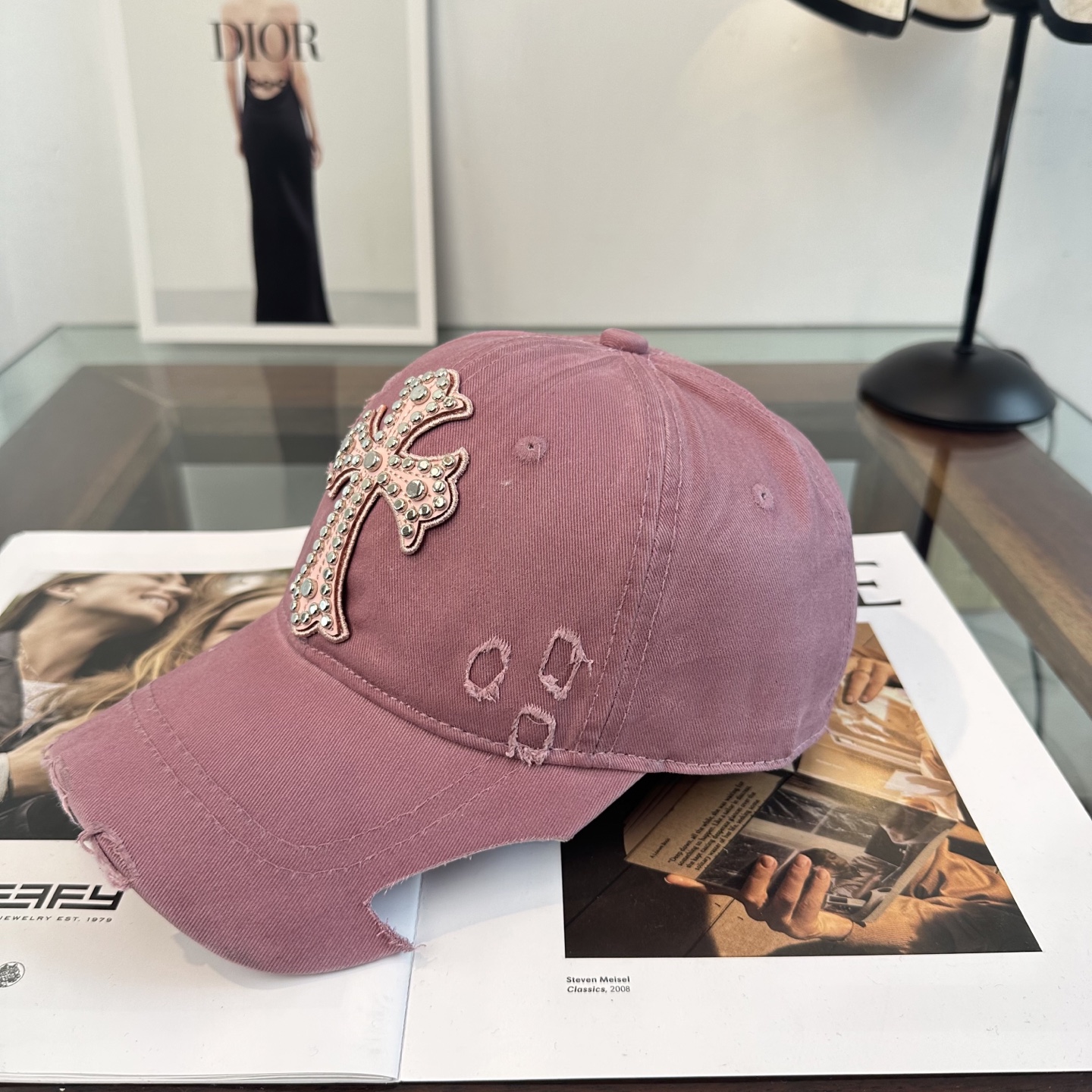 Chrome hearts 克罗心 新款十字架 高品质棒球帽，高端定制版！网红时尚博主同款！墙裂推荐！质