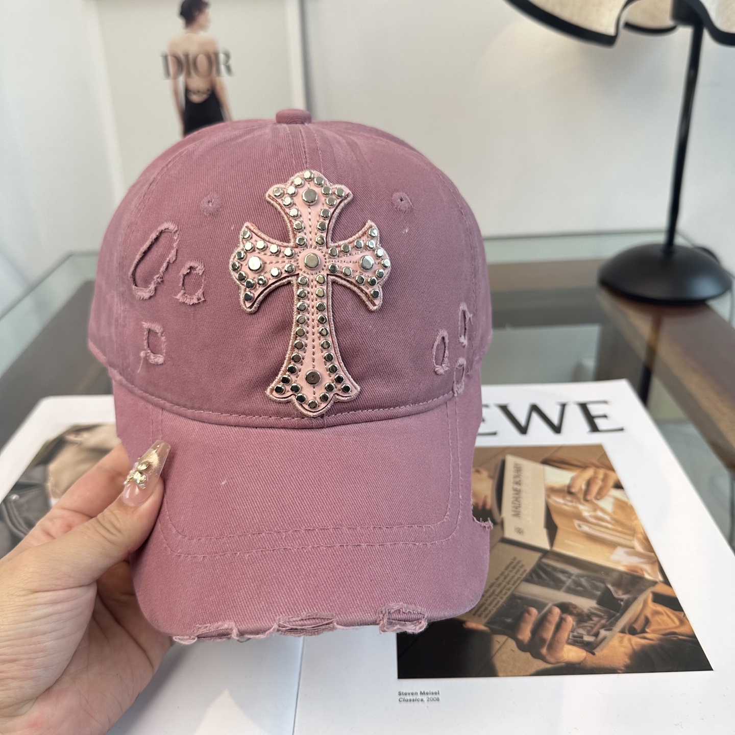 Chrome hearts 克罗心 新款十字架 高品质棒球帽，高端定制版！网红时尚博主同款！墙裂推荐！质