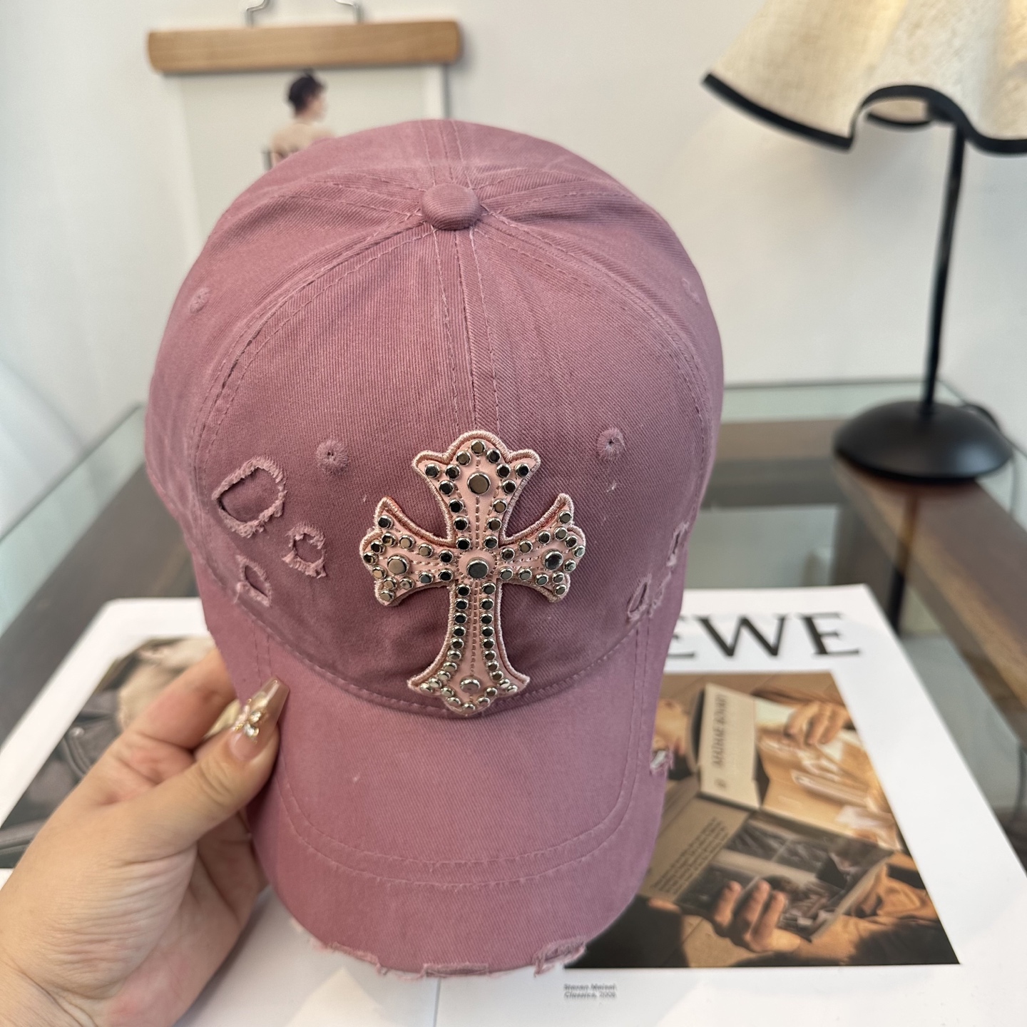 Chrome hearts 克罗心 新款十字架 高品质棒球帽，高端定制版！网红时尚博主同款！墙裂推荐！质