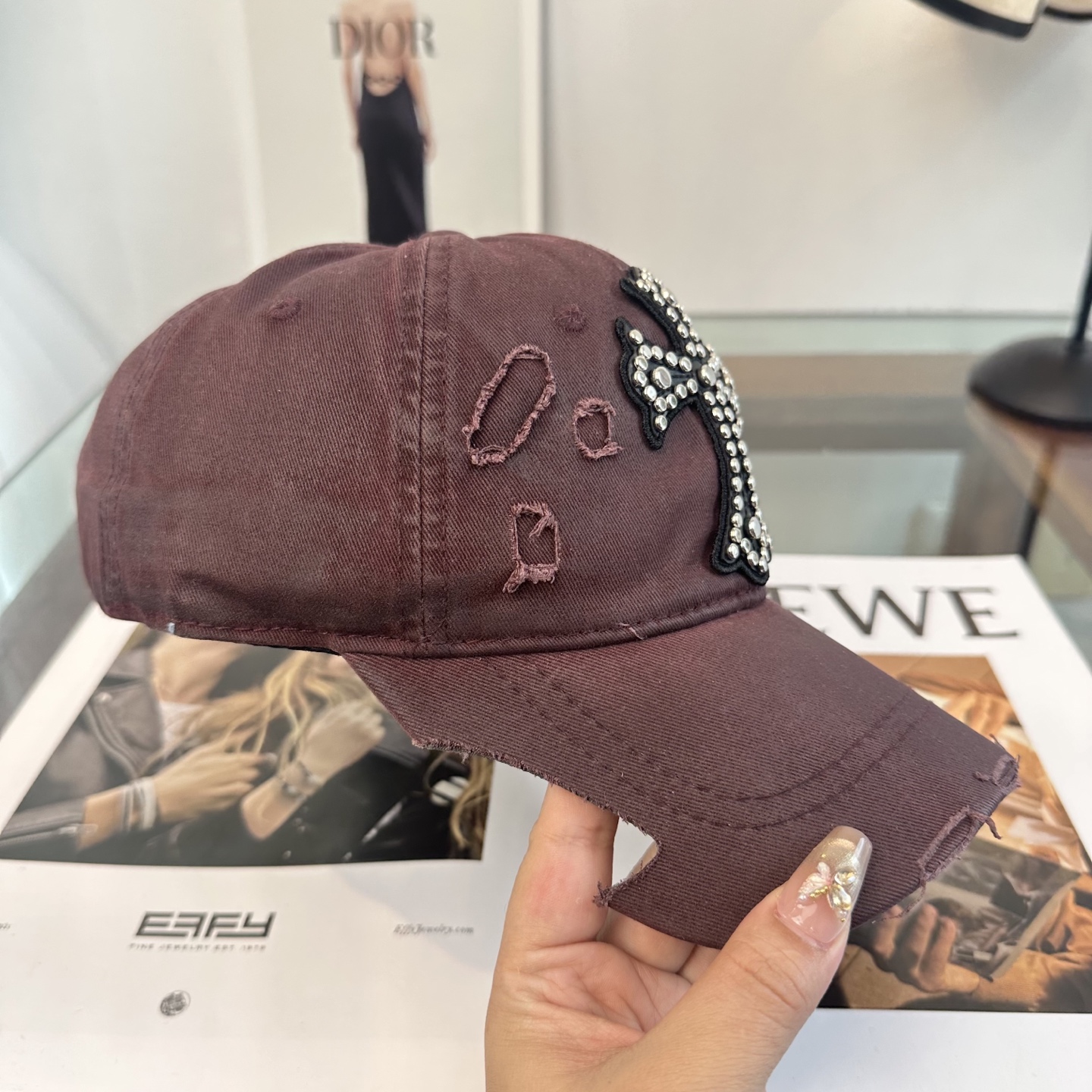 Chrome hearts 克罗心 新款十字架 高品质棒球帽，高端定制版！网红时尚博主同款！墙裂推荐！质