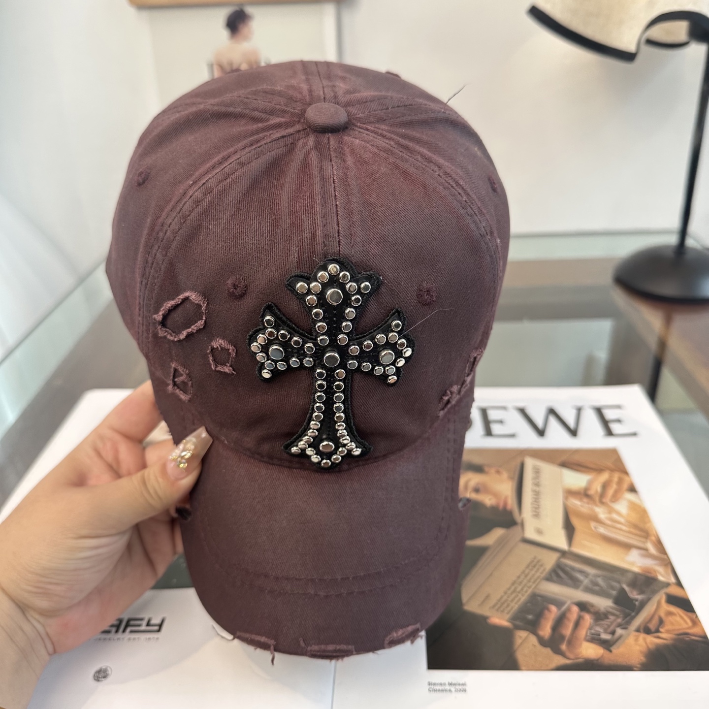 Chrome hearts 克罗心 新款十字架 高品质棒球帽，高端定制版！网红时尚博主同款！墙裂推荐！质