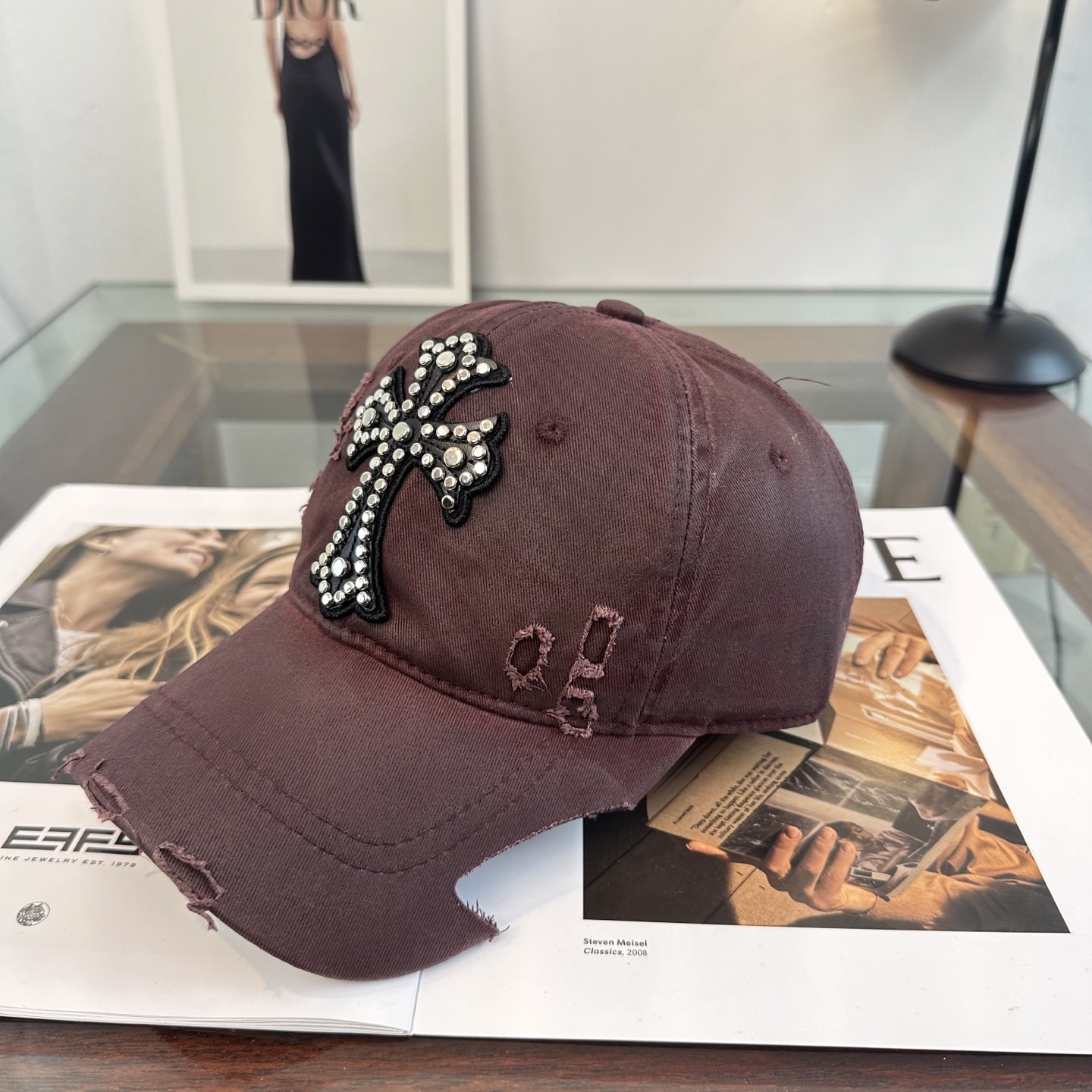 Chrome hearts 克罗心 新款十字架 高品质棒球帽，高端定制版！网红时尚博主同款！墙裂推荐！质