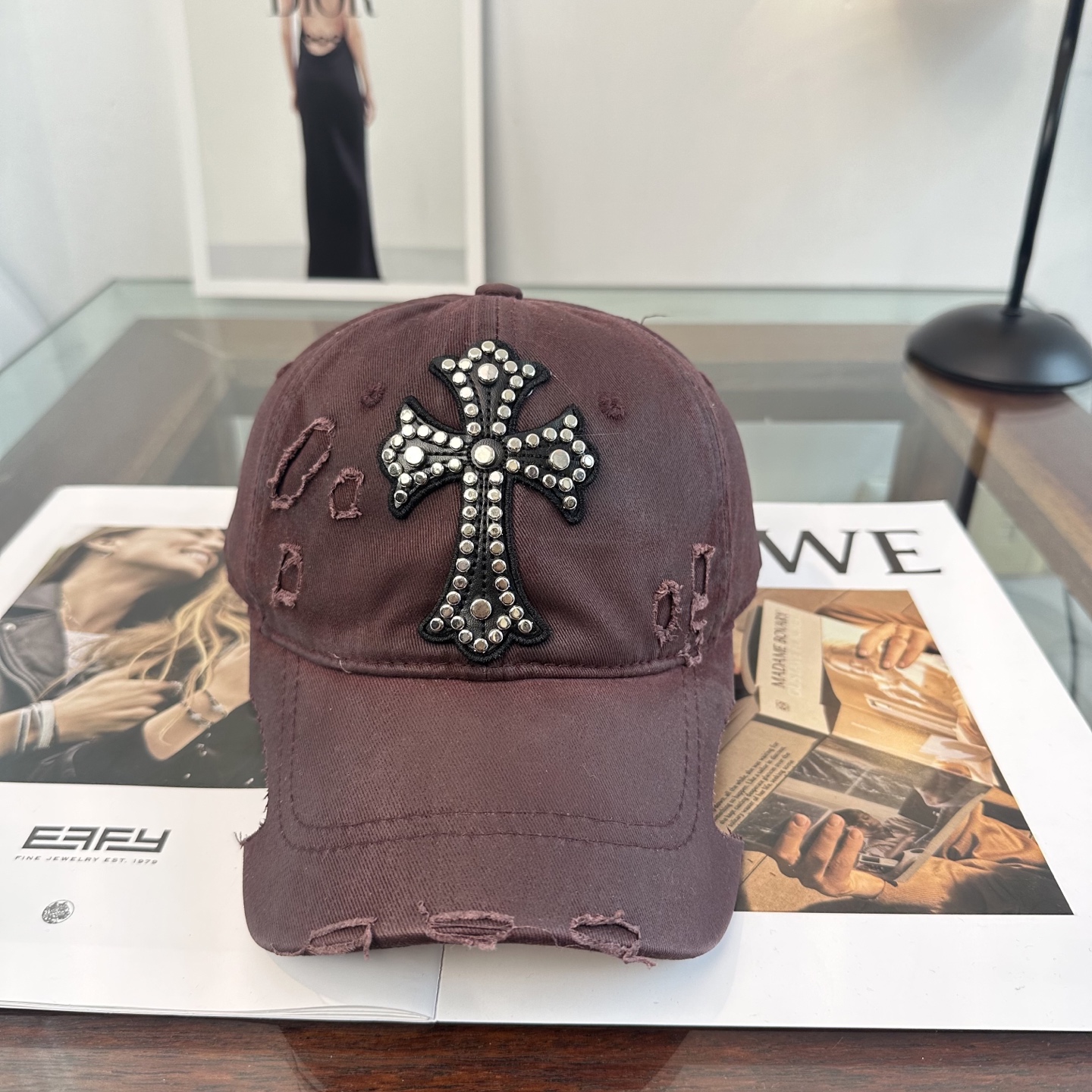 Chrome hearts 克罗心 新款十字架 高品质棒球帽，高端定制版！网红时尚博主同款！墙裂推荐！质