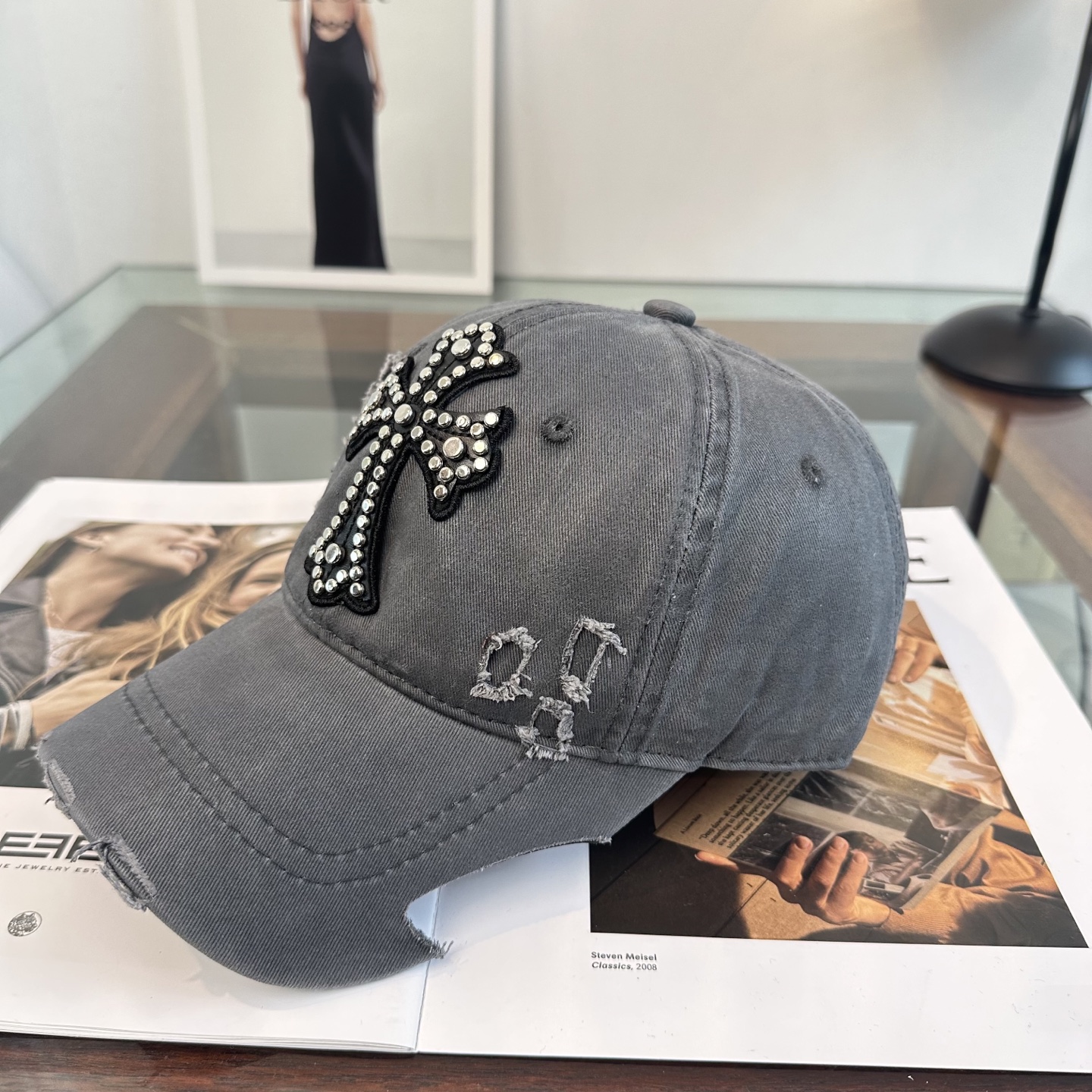 Chrome hearts 克罗心 新款十字架 高品质棒球帽，高端定制版！网红时尚博主同款！墙裂推荐！质