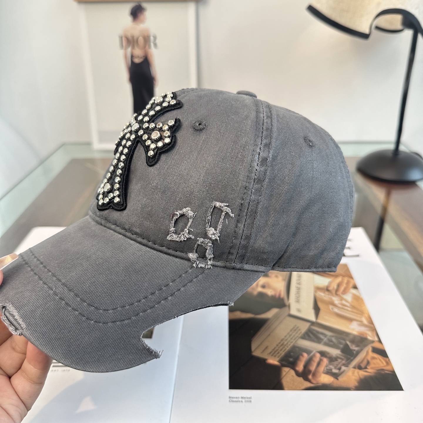Chrome hearts 克罗心 新款十字架 高品质棒球帽，高端定制版！网红时尚博主同款！墙裂推荐！质