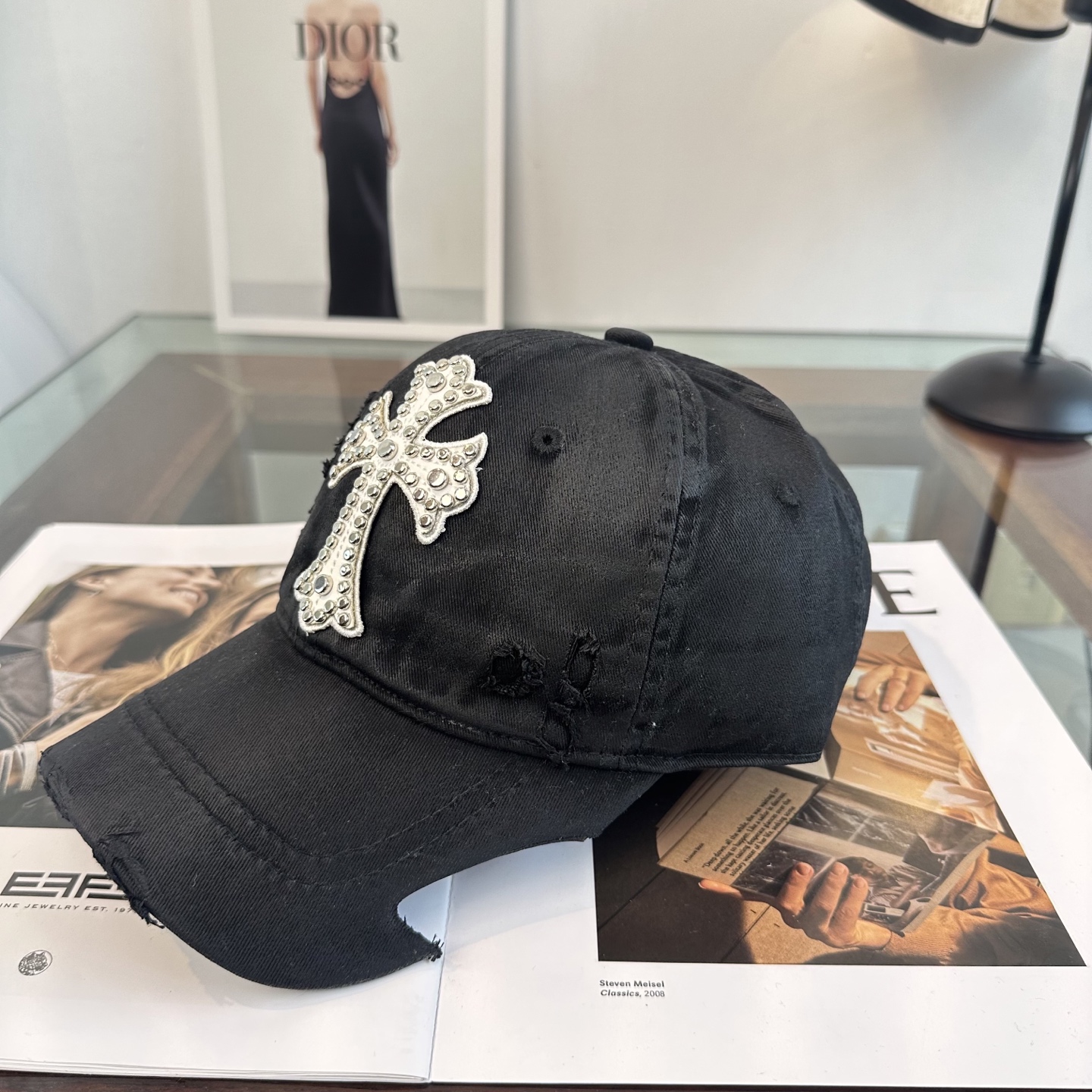 Chrome hearts 克罗心 新款十字架 高品质棒球帽，高端定制版！网红时尚博主同款！墙裂推荐！质