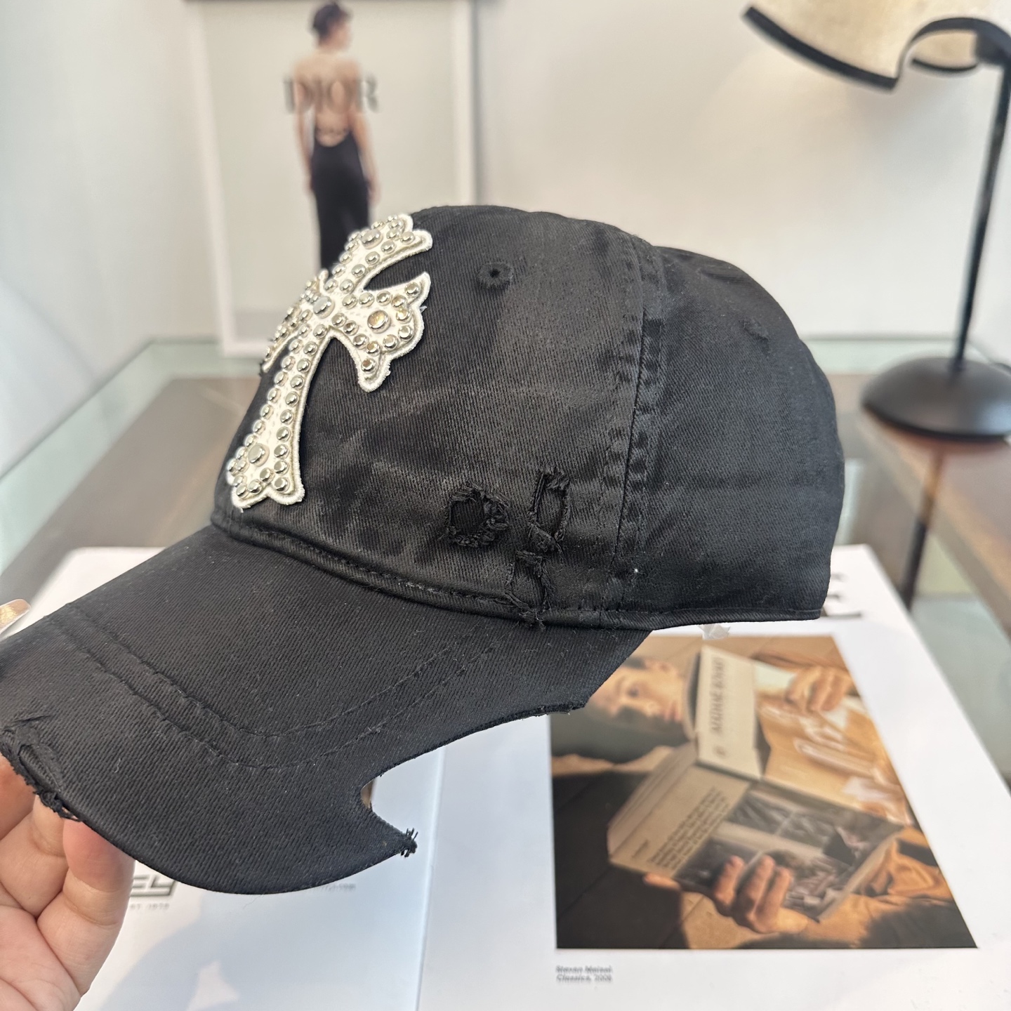Chrome hearts 克罗心 新款十字架 高品质棒球帽，高端定制版！网红时尚博主同款！墙裂推荐！质