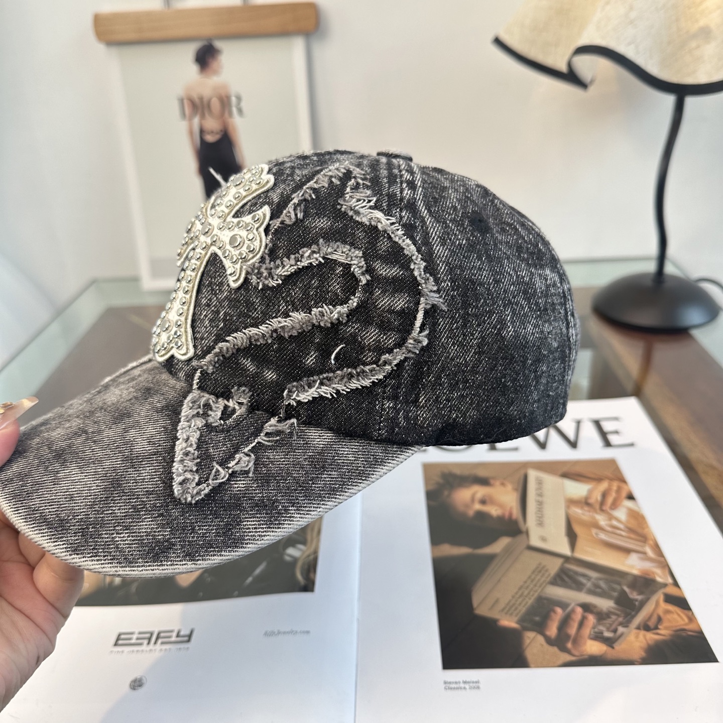 Chrome hearts 克罗心 新款十字架 高品质棒球帽，高端定制版！网红时尚博主同款！墙裂推荐！质