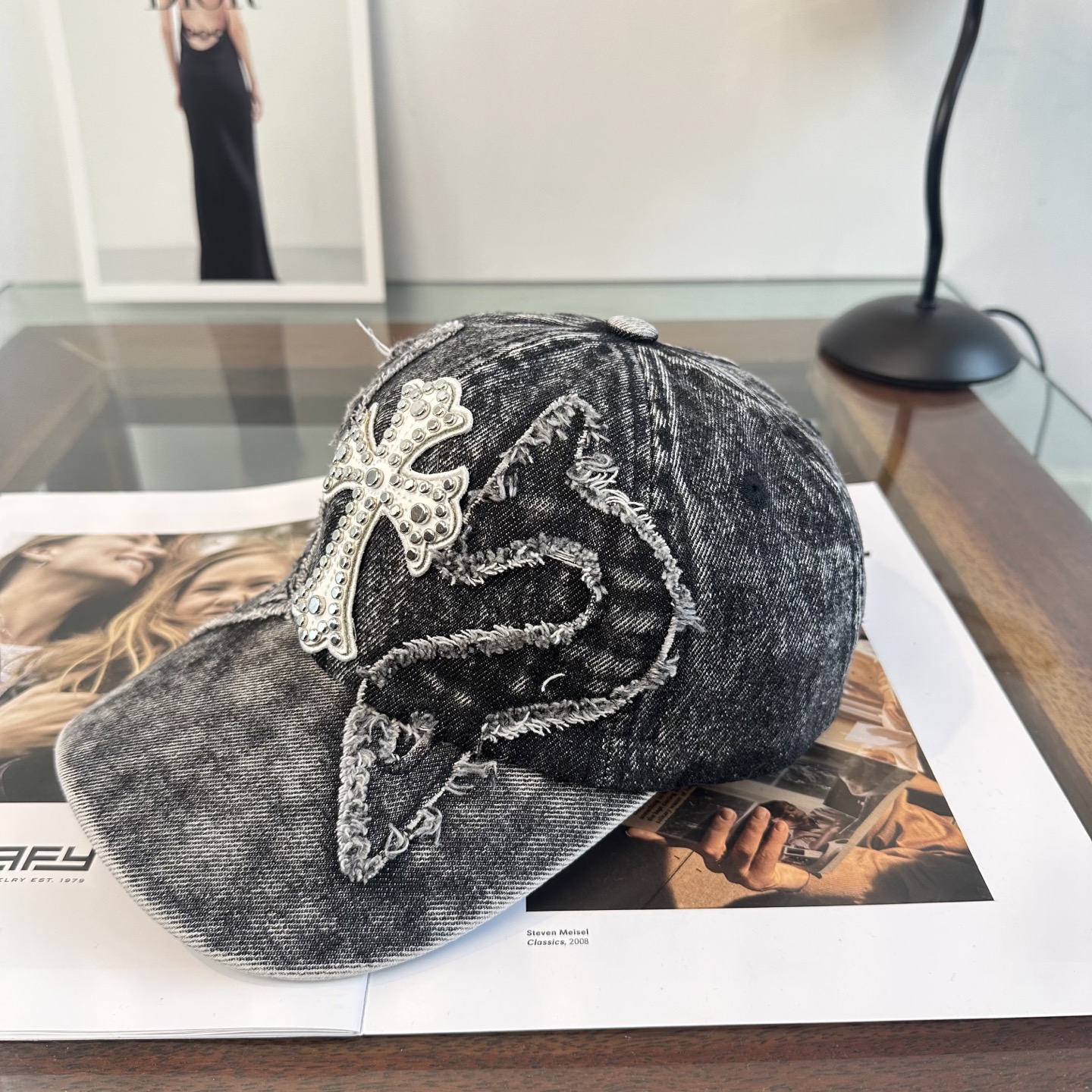Chrome hearts 克罗心 新款十字架 高品质棒球帽，高端定制版！网红时尚博主同款！墙裂推荐！质