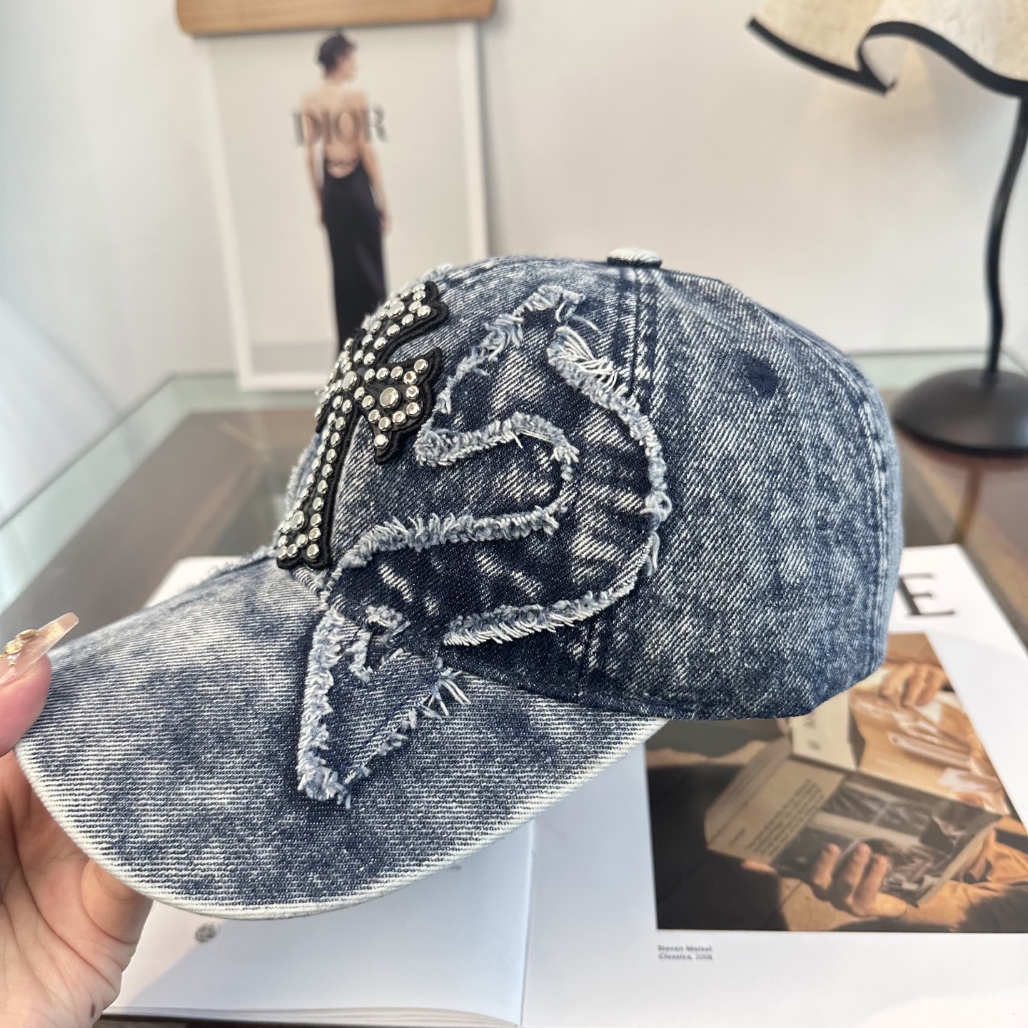 Chrome hearts 克罗心 新款十字架 高品质棒球帽，高端定制版！网红时尚博主同款！墙裂推荐！质