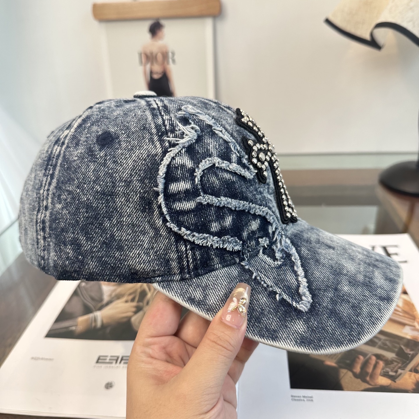 Chrome hearts 克罗心 新款十字架 高品质棒球帽，高端定制版！网红时尚博主同款！墙裂推荐！质