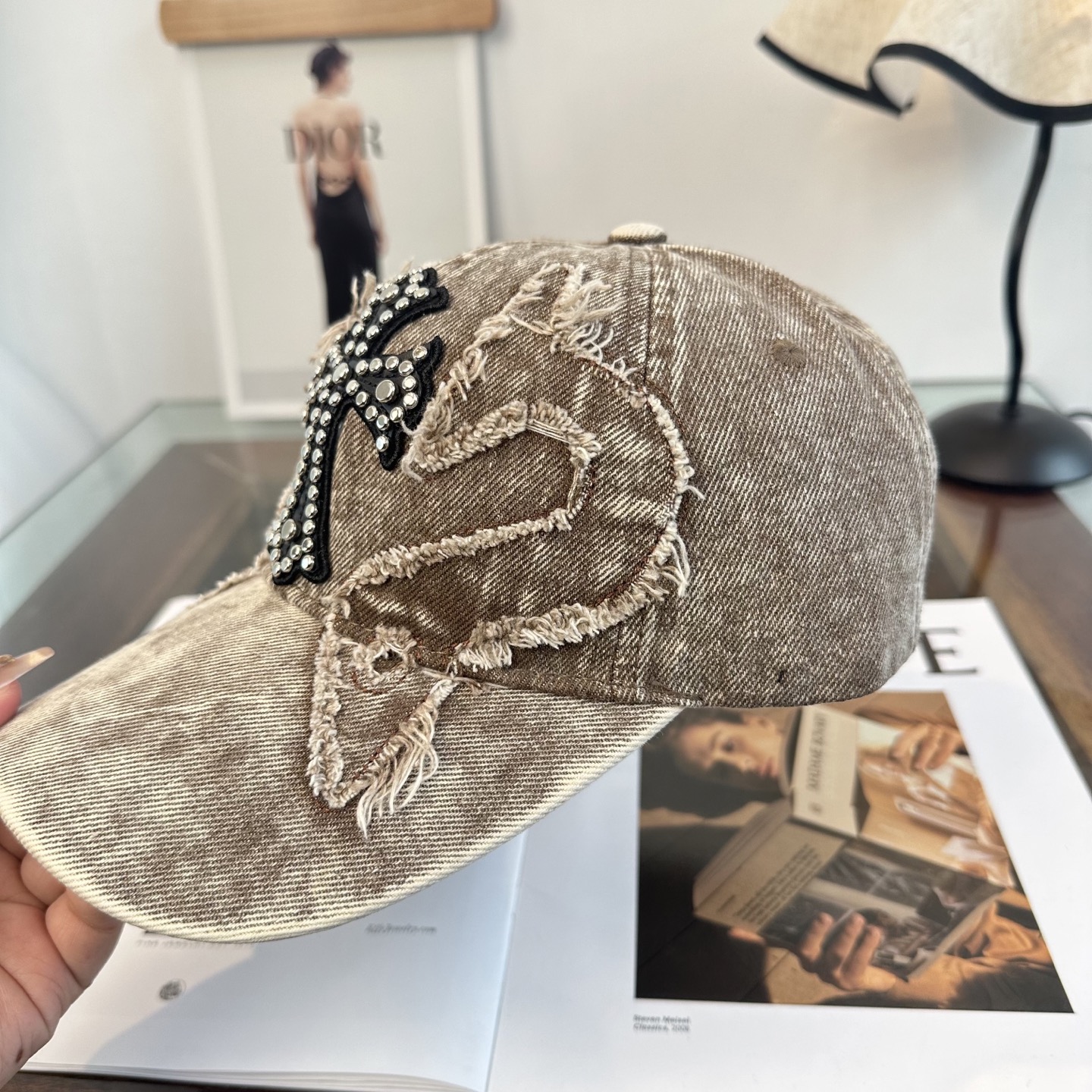 Chrome hearts 克罗心 新款十字架 高品质棒球帽，高端定制版！网红时尚博主同款！墙裂推荐！质