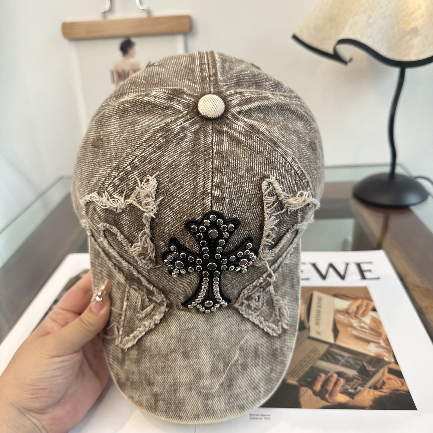 Chrome hearts 克罗心 新款十字架 高品质棒球帽，高端定制版！网红时尚博主同款！墙裂推荐！质