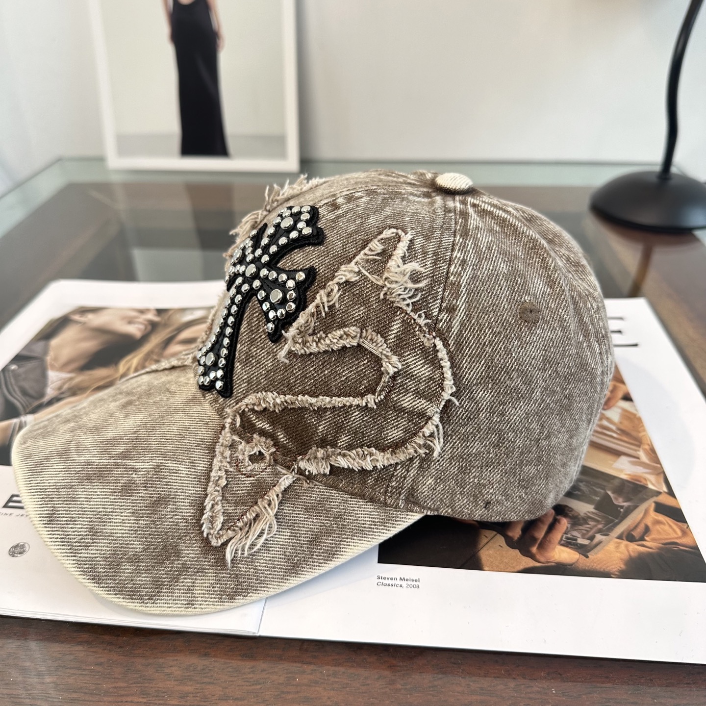 Chrome hearts 克罗心 新款十字架 高品质棒球帽，高端定制版！网红时尚博主同款！墙裂推荐！质
