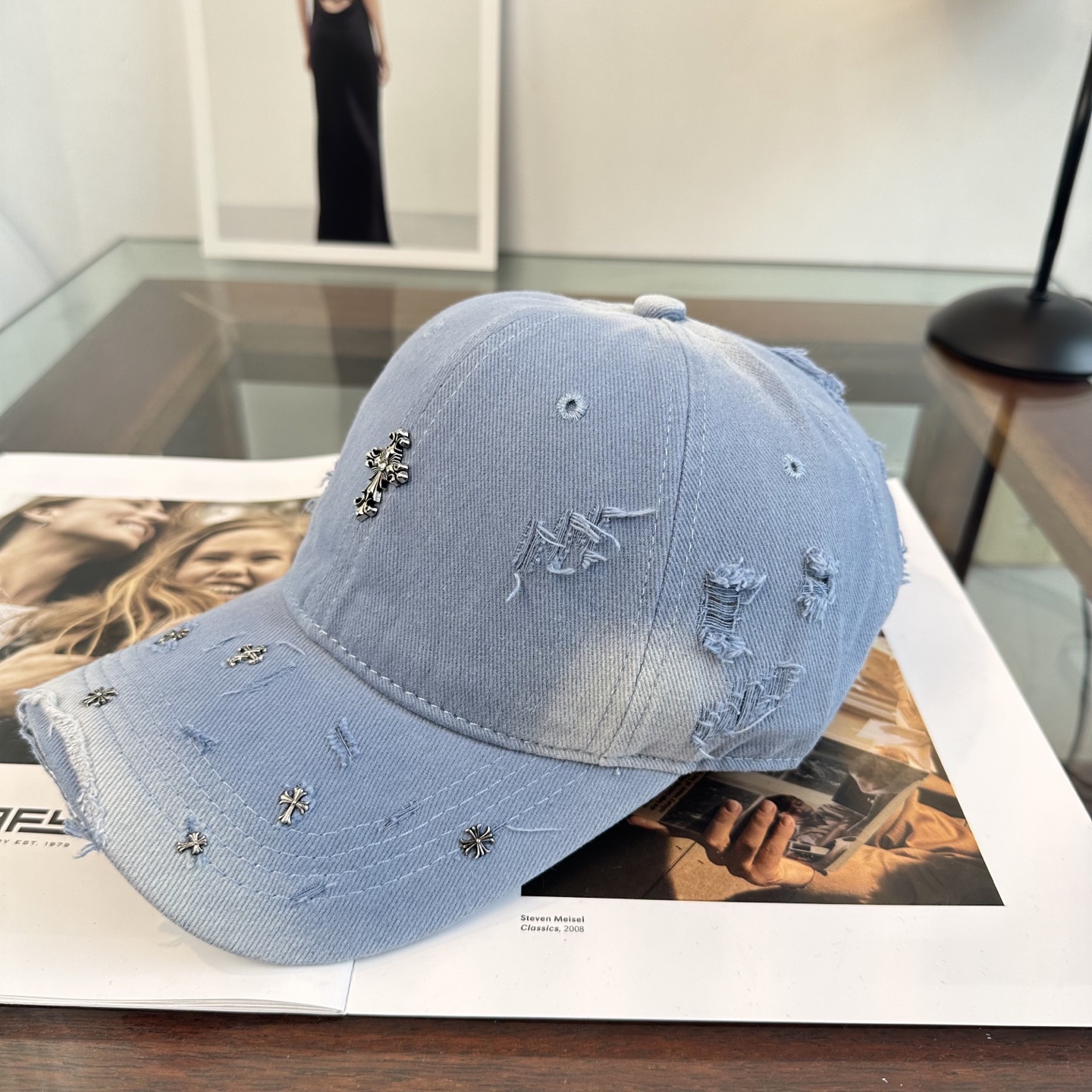 Chrome hearts 克罗心 新款十字架 高品质棒球帽，高端定制版！网红时尚博主同款！墙裂推荐！质
