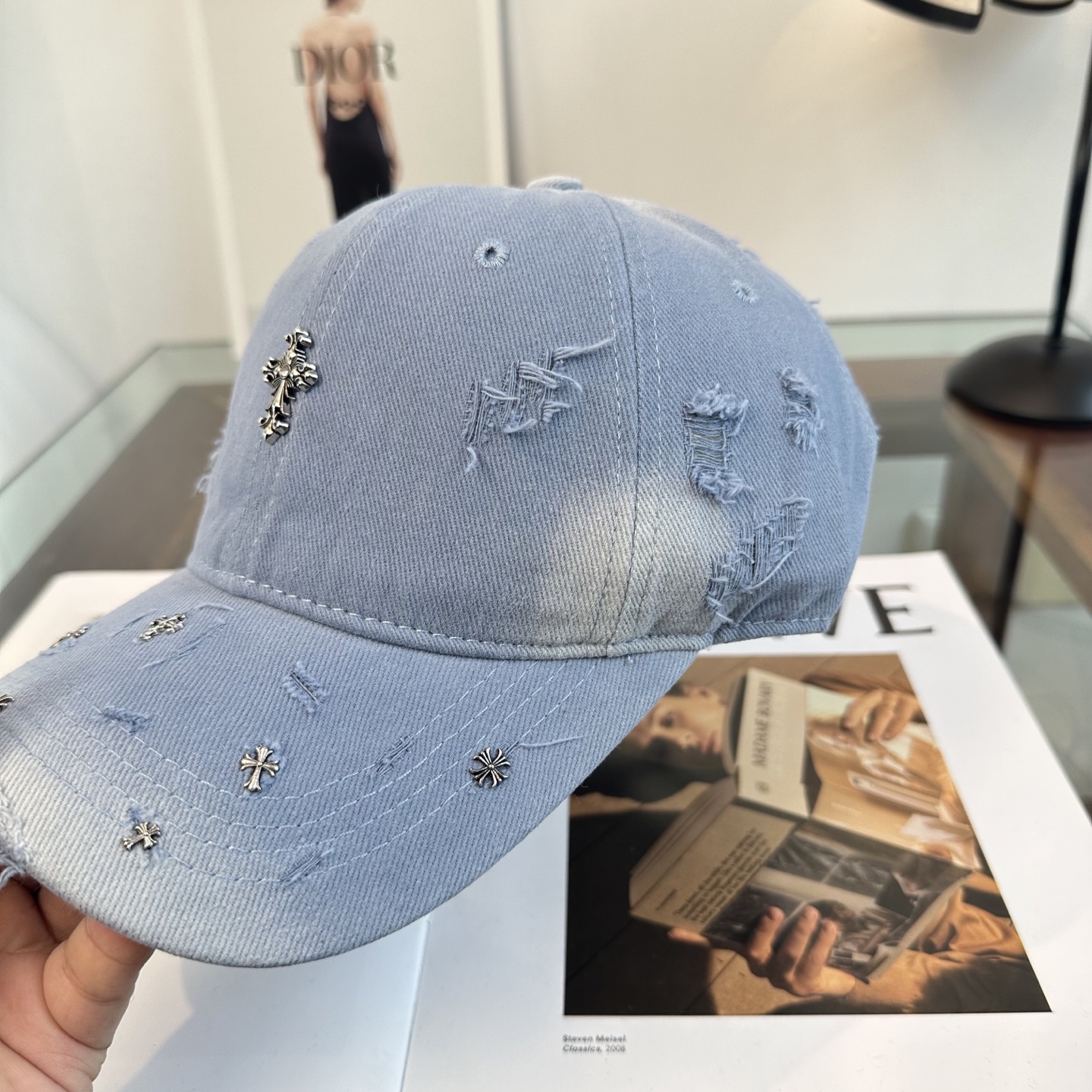 Chrome hearts 克罗心 新款十字架 高品质棒球帽，高端定制版！网红时尚博主同款！墙裂推荐！质