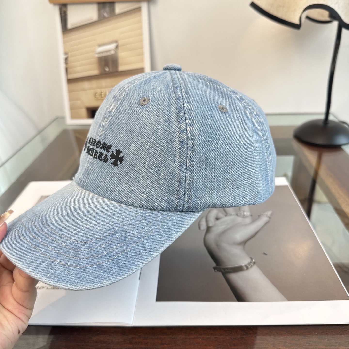 Chrome hearts 克罗心 新款十字架 高品质棒球帽，高端定制版！网红时尚博主同款！墙裂推荐！质