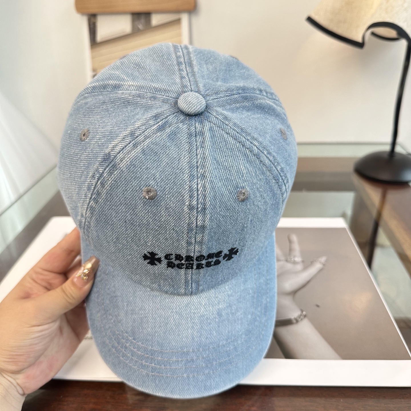 Chrome hearts 克罗心 新款十字架 高品质棒球帽，高端定制版！网红时尚博主同款！墙裂推荐！质