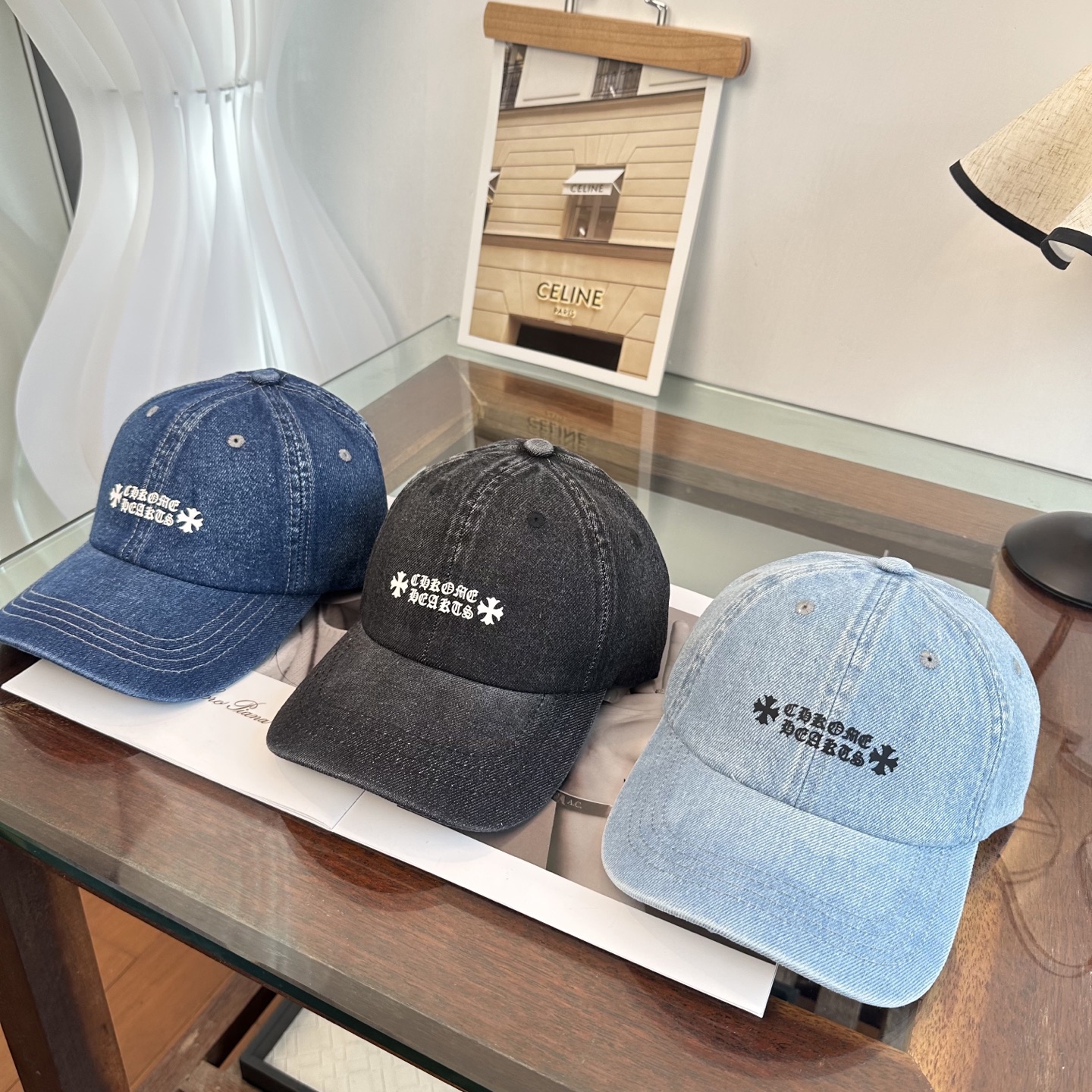 Chrome hearts 克罗心 新款十字架 高品质棒球帽，高端定制版！网红时尚博主同款！墙裂推荐！质
