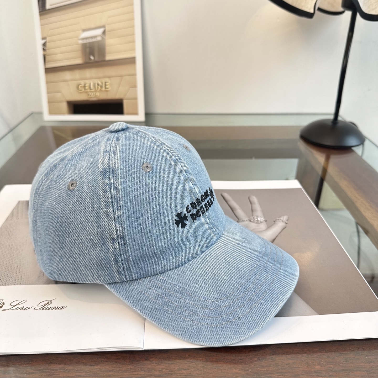 Chrome hearts 克罗心 新款十字架 高品质棒球帽，高端定制版！网红时尚博主同款！墙裂推荐！质