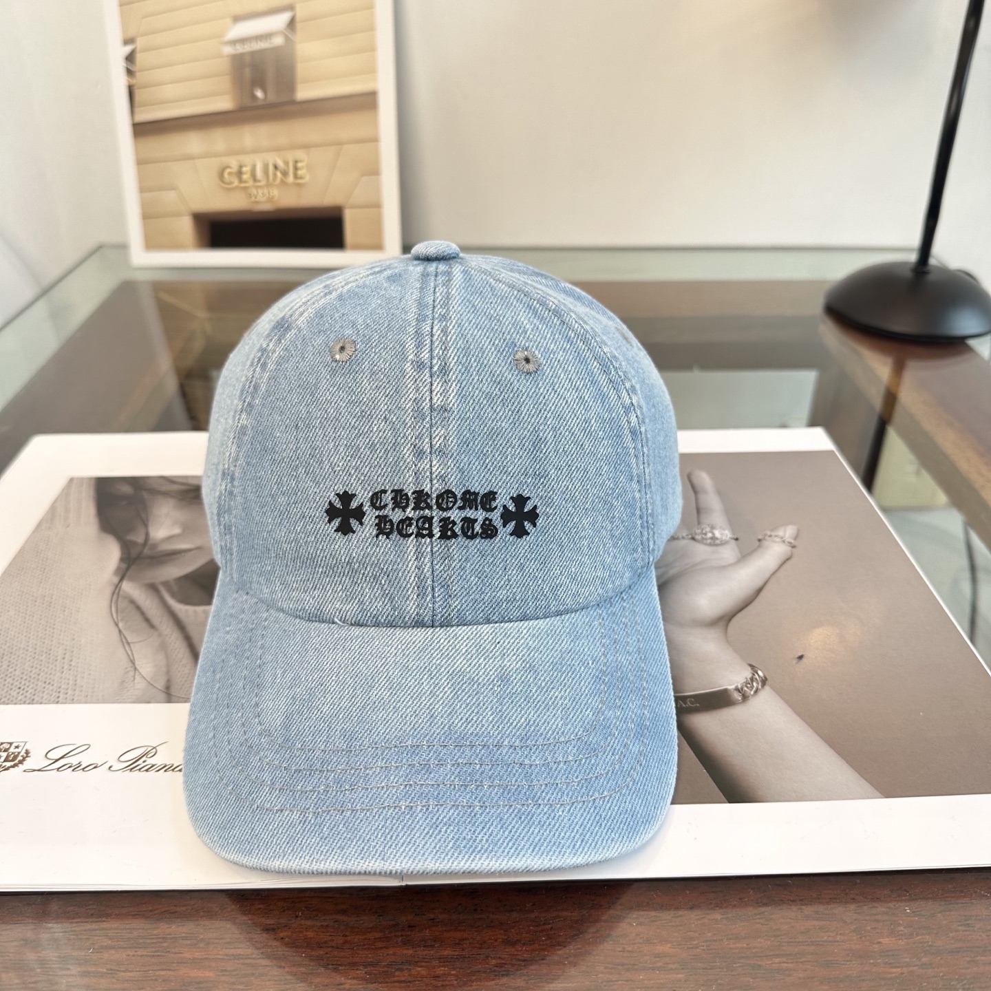 Chrome hearts 克罗心 新款十字架 高品质棒球帽，高端定制版！网红时尚博主同款！墙裂推荐！质
