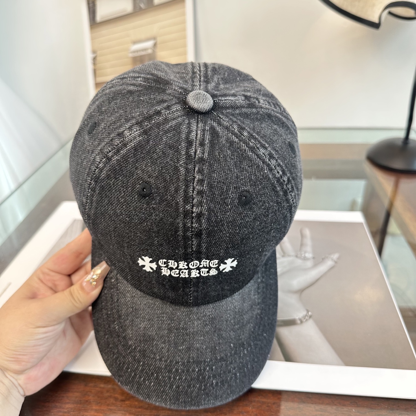 Chrome hearts 克罗心 新款十字架 高品质棒球帽，高端定制版！网红时尚博主同款！墙裂推荐！质