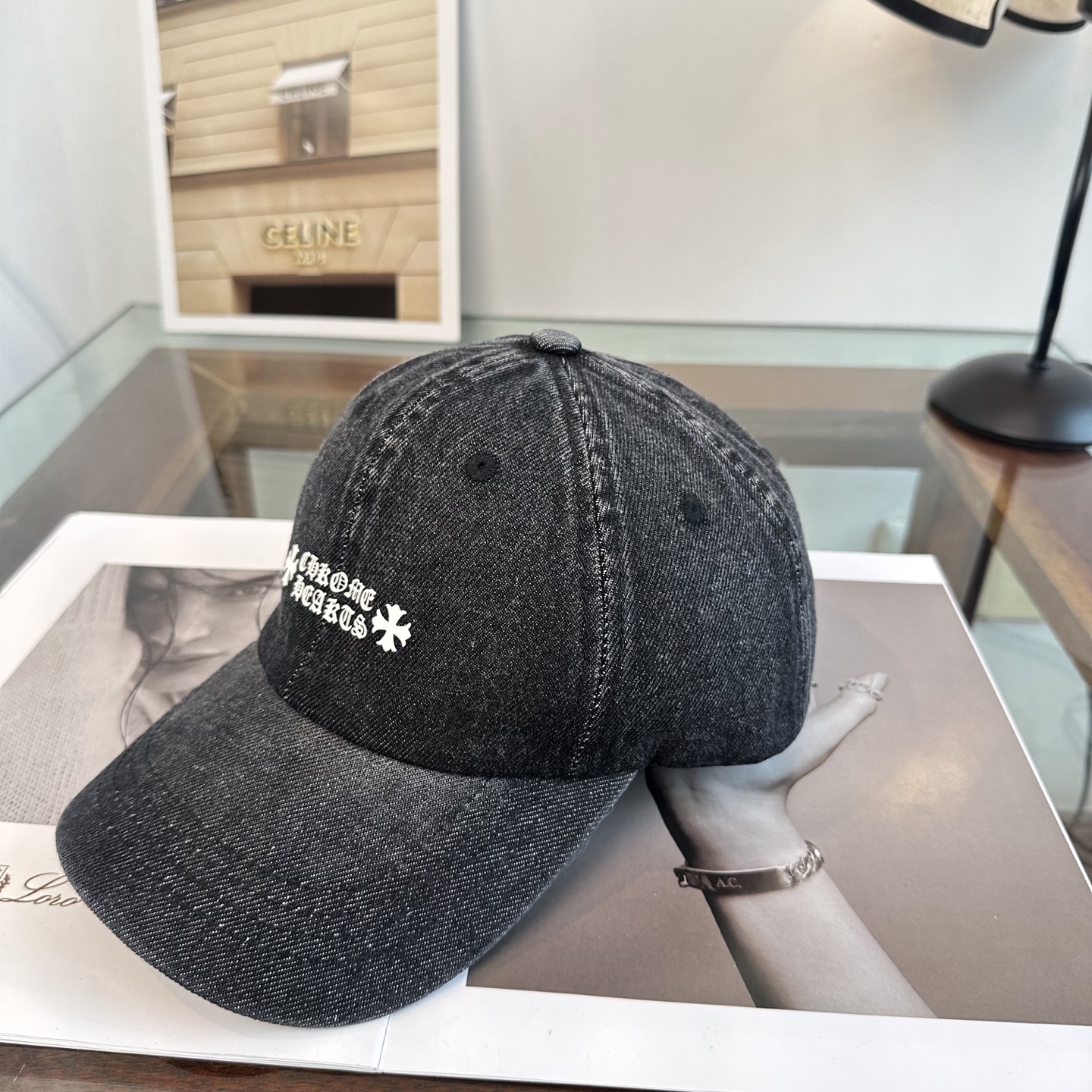 Chrome hearts 克罗心 新款十字架 高品质棒球帽，高端定制版！网红时尚博主同款！墙裂推荐！质