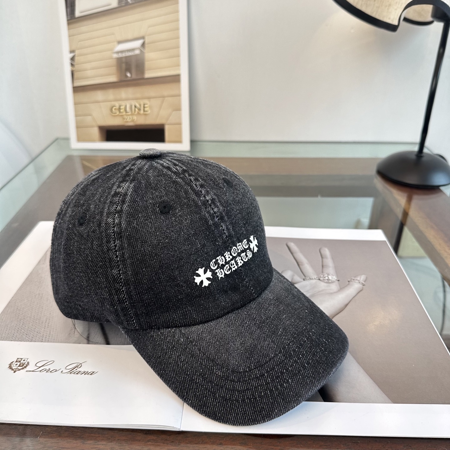 Chrome hearts 克罗心 新款十字架 高品质棒球帽，高端定制版！网红时尚博主同款！墙裂推荐！质