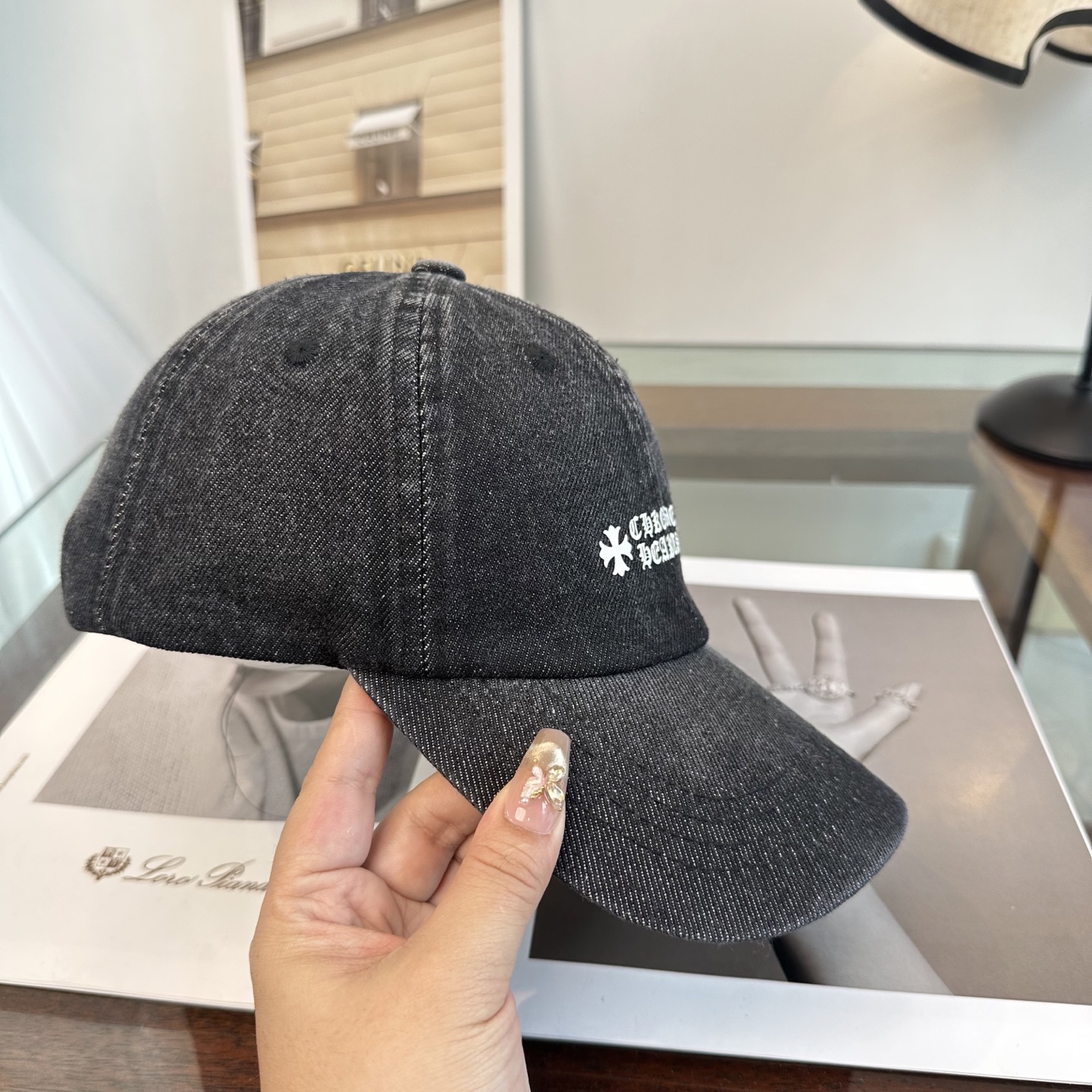 Chrome hearts 克罗心 新款十字架 高品质棒球帽，高端定制版！网红时尚博主同款！墙裂推荐！质