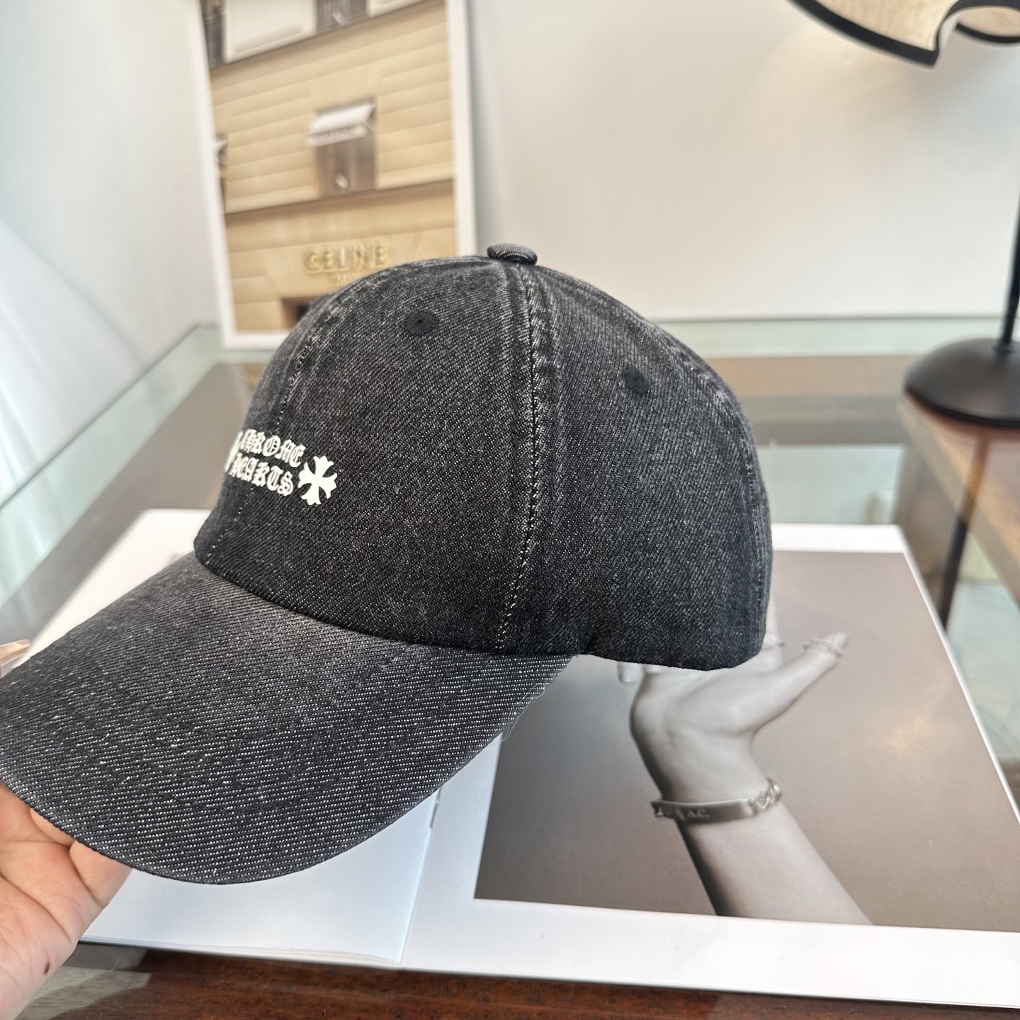 Chrome hearts 克罗心 新款十字架 高品质棒球帽，高端定制版！网红时尚博主同款！墙裂推荐！质