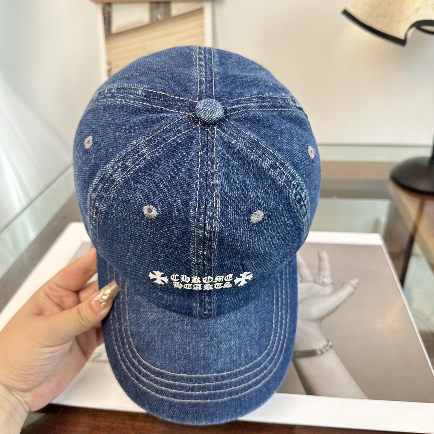 Chrome hearts 克罗心 新款十字架 高品质棒球帽，高端定制版！网红时尚博主同款！墙裂推荐！质
