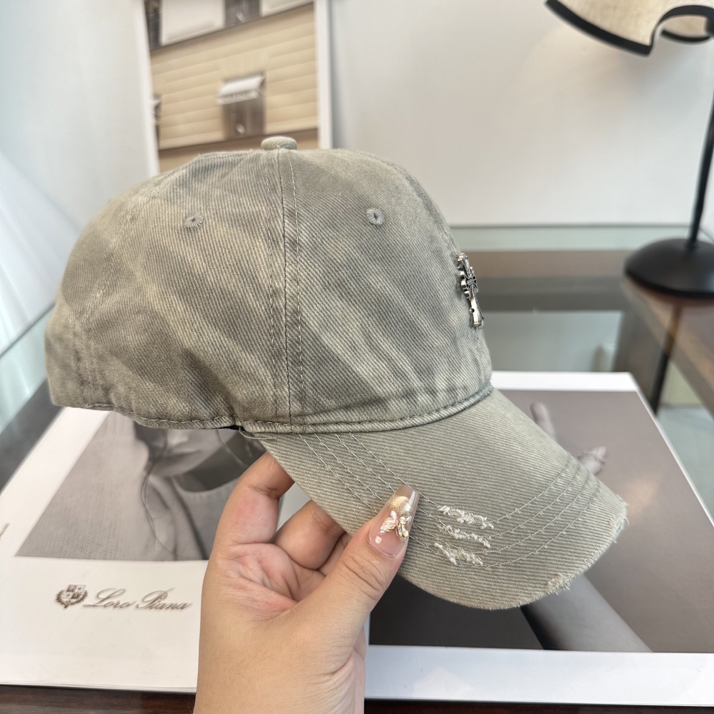 Chrome hearts 克罗心 新款十字架 高品质棒球帽，高端定制版！网红时尚博主同款！墙裂推荐！质