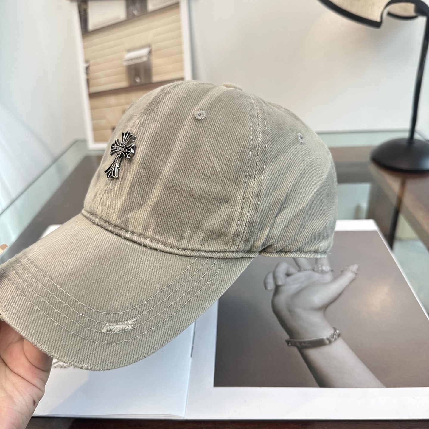 Chrome hearts 克罗心 新款十字架 高品质棒球帽，高端定制版！网红时尚博主同款！墙裂推荐！质