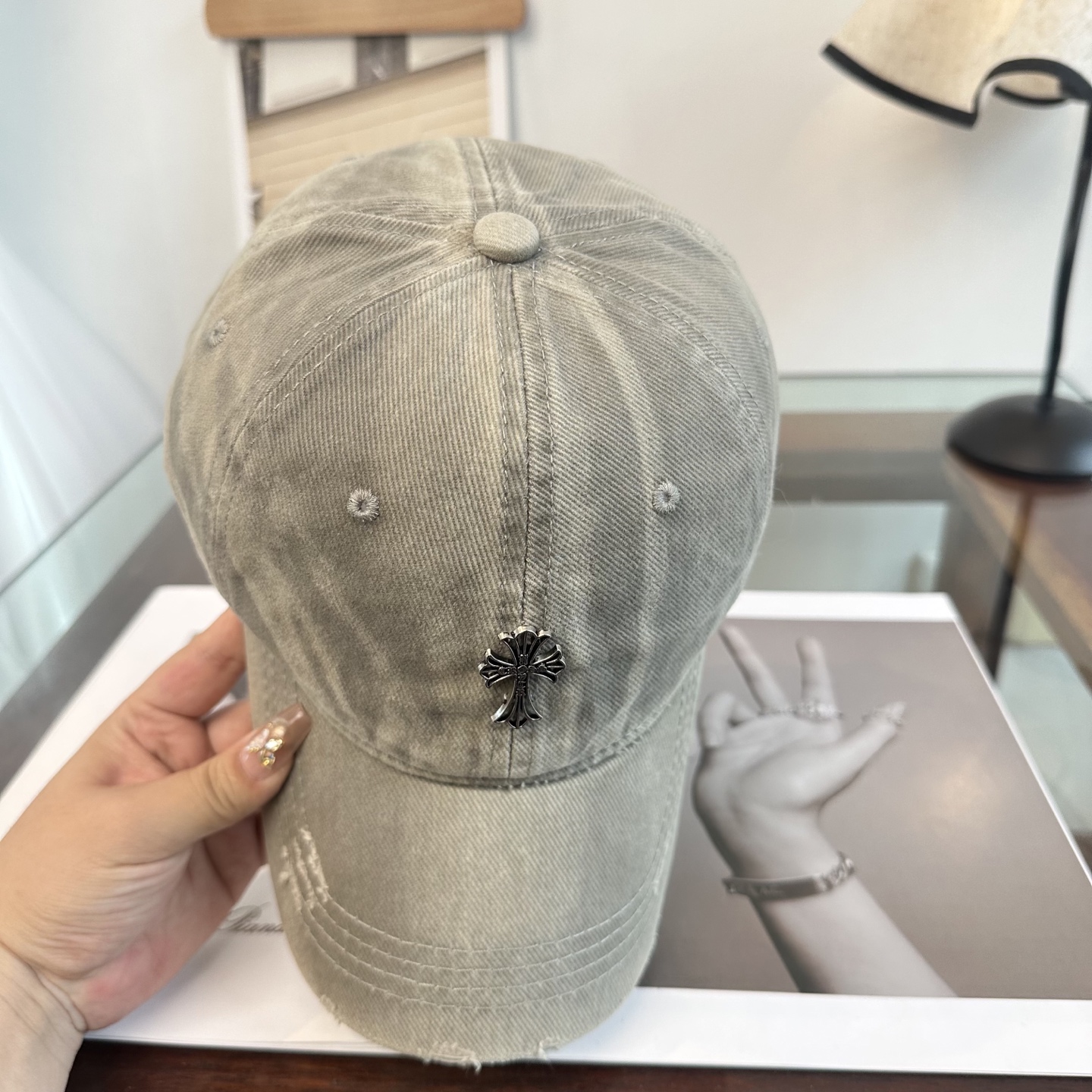 Chrome hearts 克罗心 新款十字架 高品质棒球帽，高端定制版！网红时尚博主同款！墙裂推荐！质