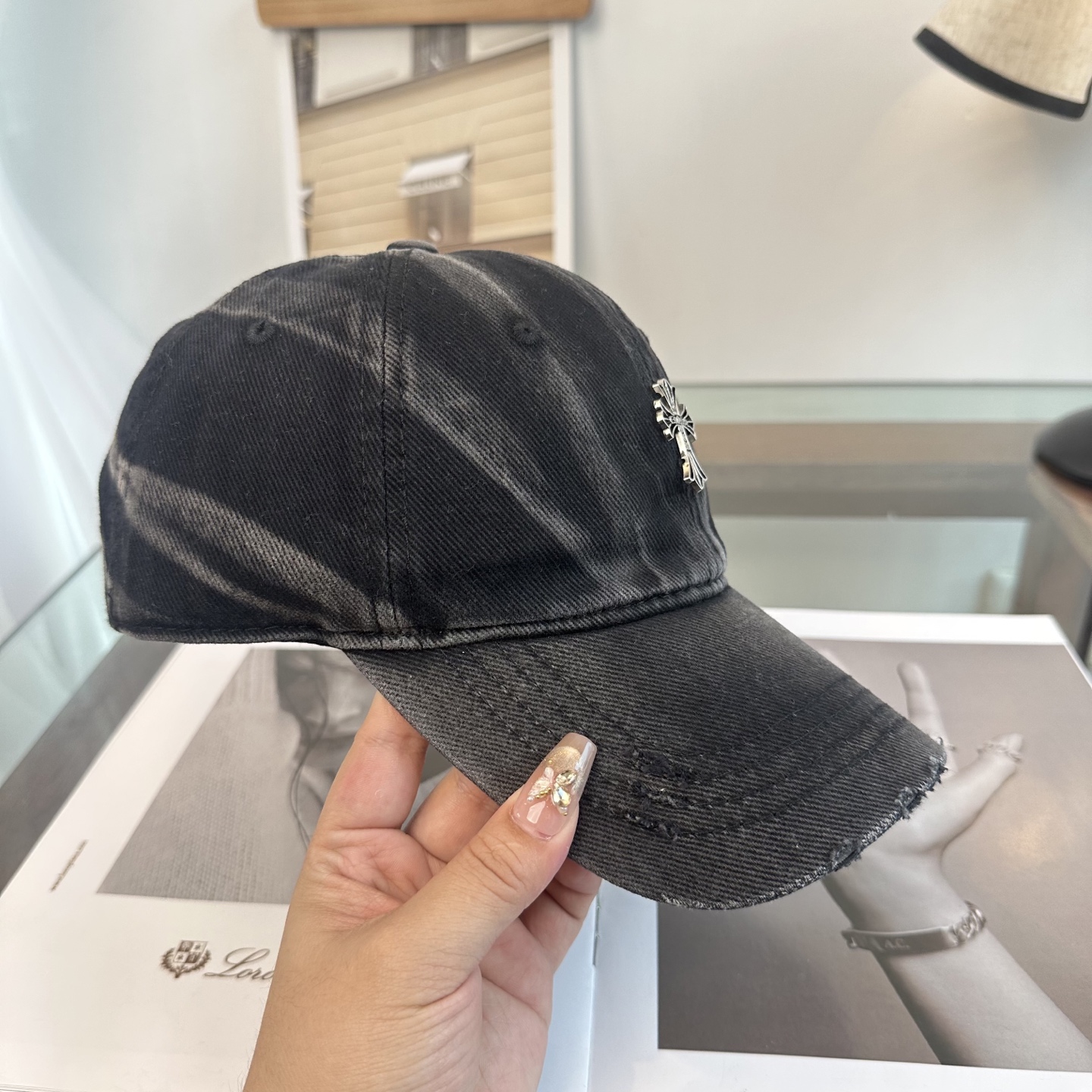 Chrome hearts 克罗心 新款十字架 高品质棒球帽，高端定制版！网红时尚博主同款！墙裂推荐！质