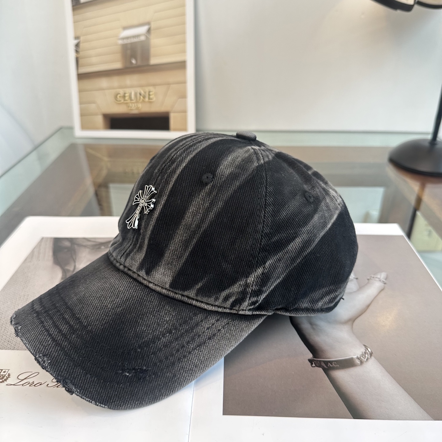 Chrome hearts 克罗心 新款十字架 高品质棒球帽，高端定制版！网红时尚博主同款！墙裂推荐！质