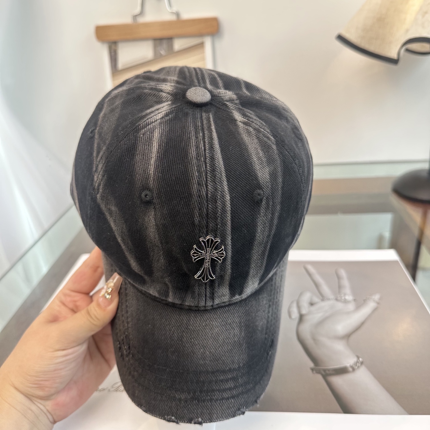 Chrome hearts 克罗心 新款十字架 高品质棒球帽，高端定制版！网红时尚博主同款！墙裂推荐！质
